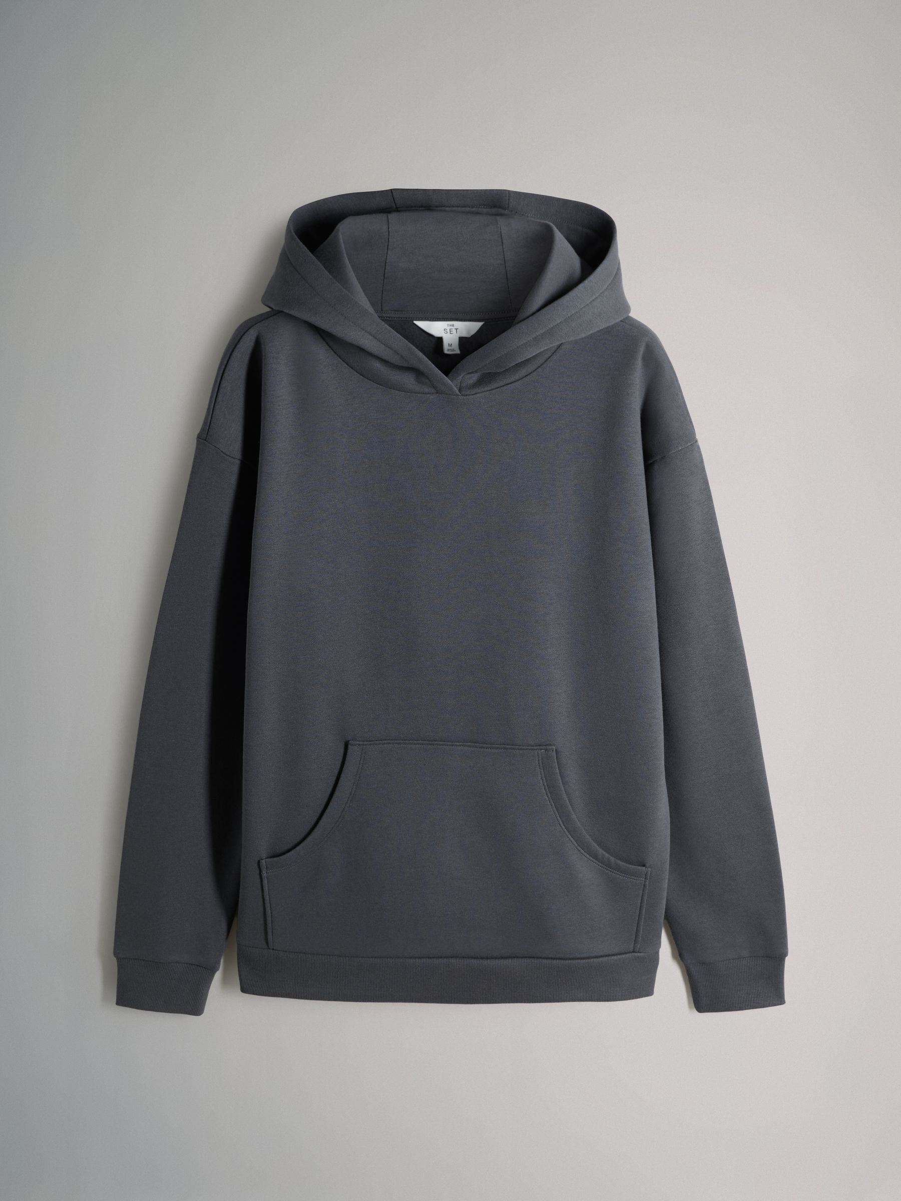 Charcoal Grey/Light Grey - 2 Pack Relaxed Hoodie - Image 3 of 5
