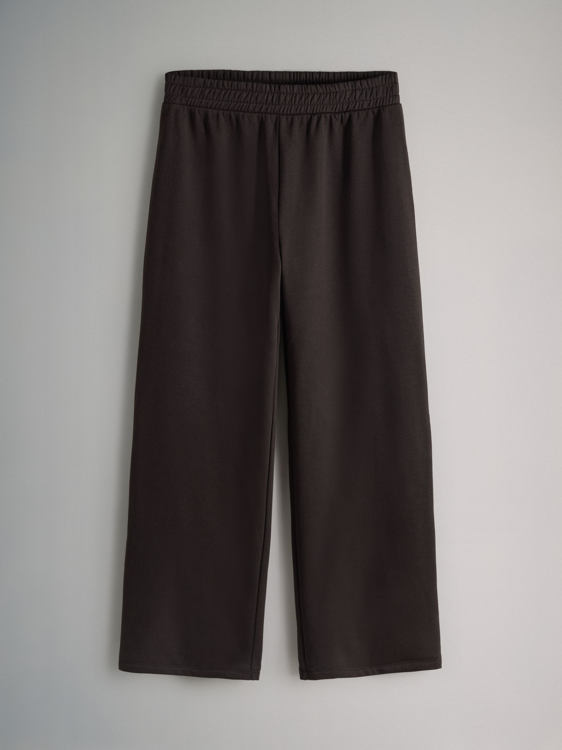 Chocolate Brown/Taupe Brown / Cream - 3 Pack Wide Leg Joggers - Image 3 of 3