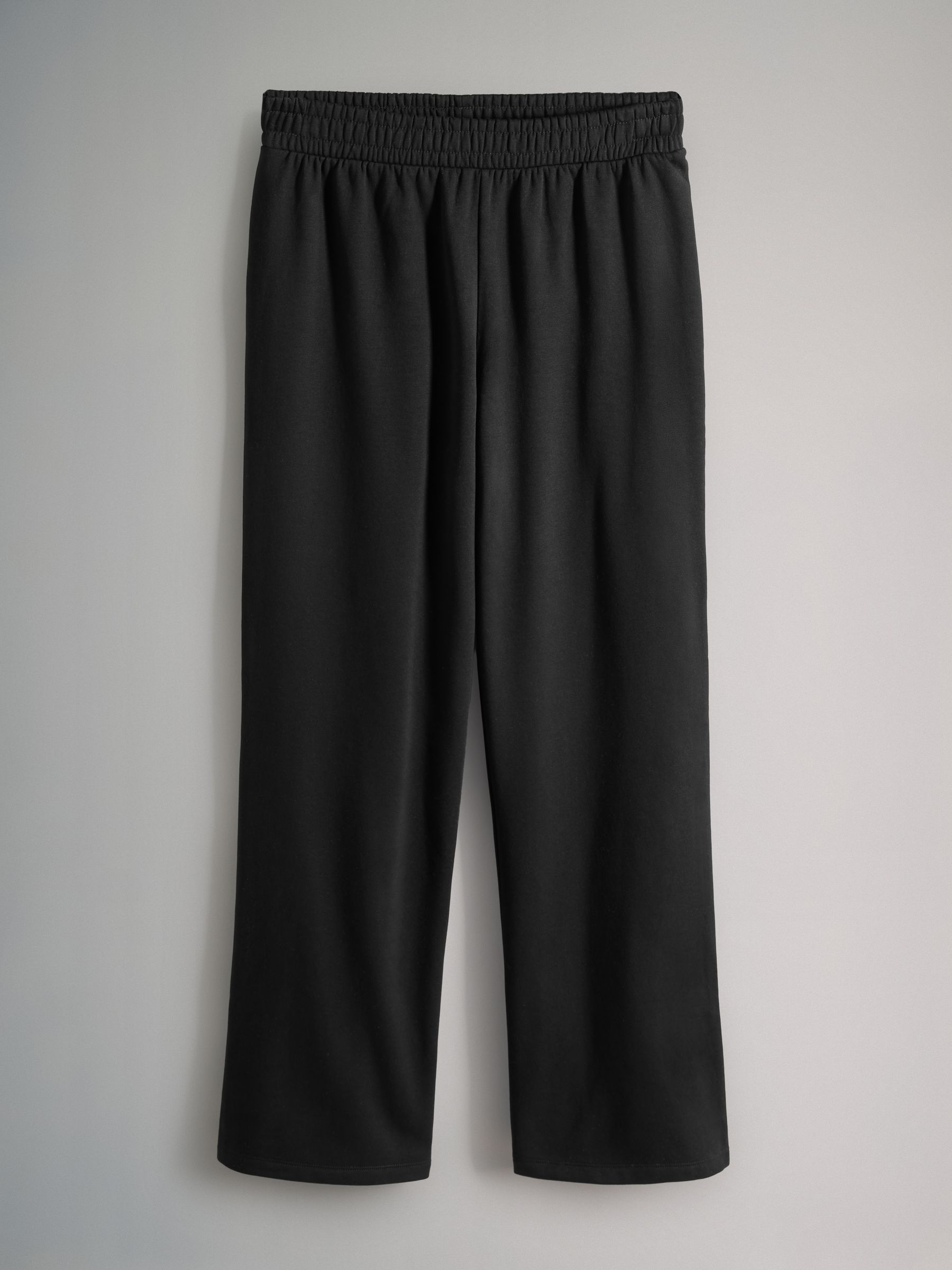 Black/White - 2 Pack Wide Leg Joggers - Image 3 of 5