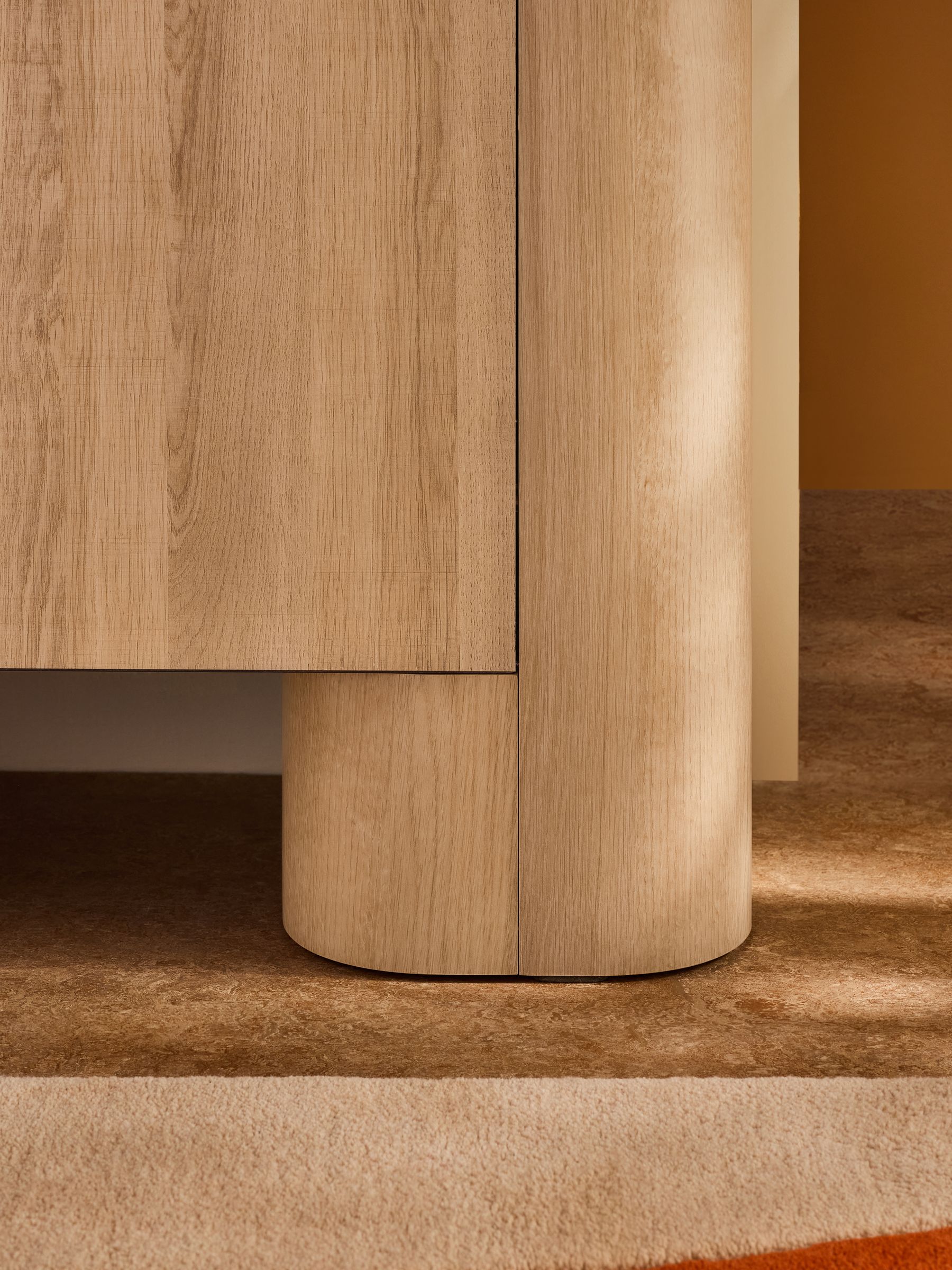 Kain Small Large Sideboard in Light Oak Effect - Image 3 of 6