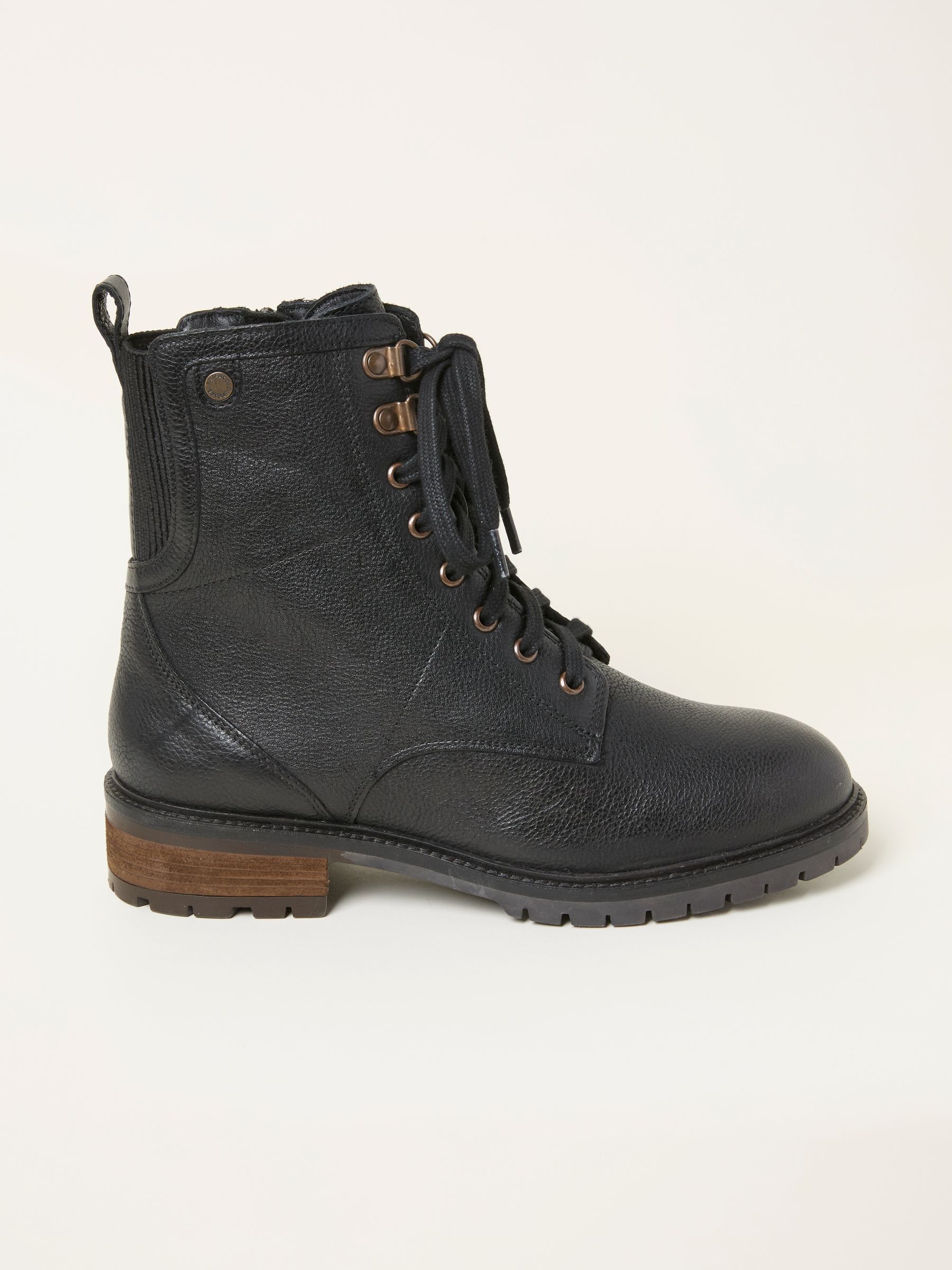 Margot Black Leather Boot - Image 2 of 4