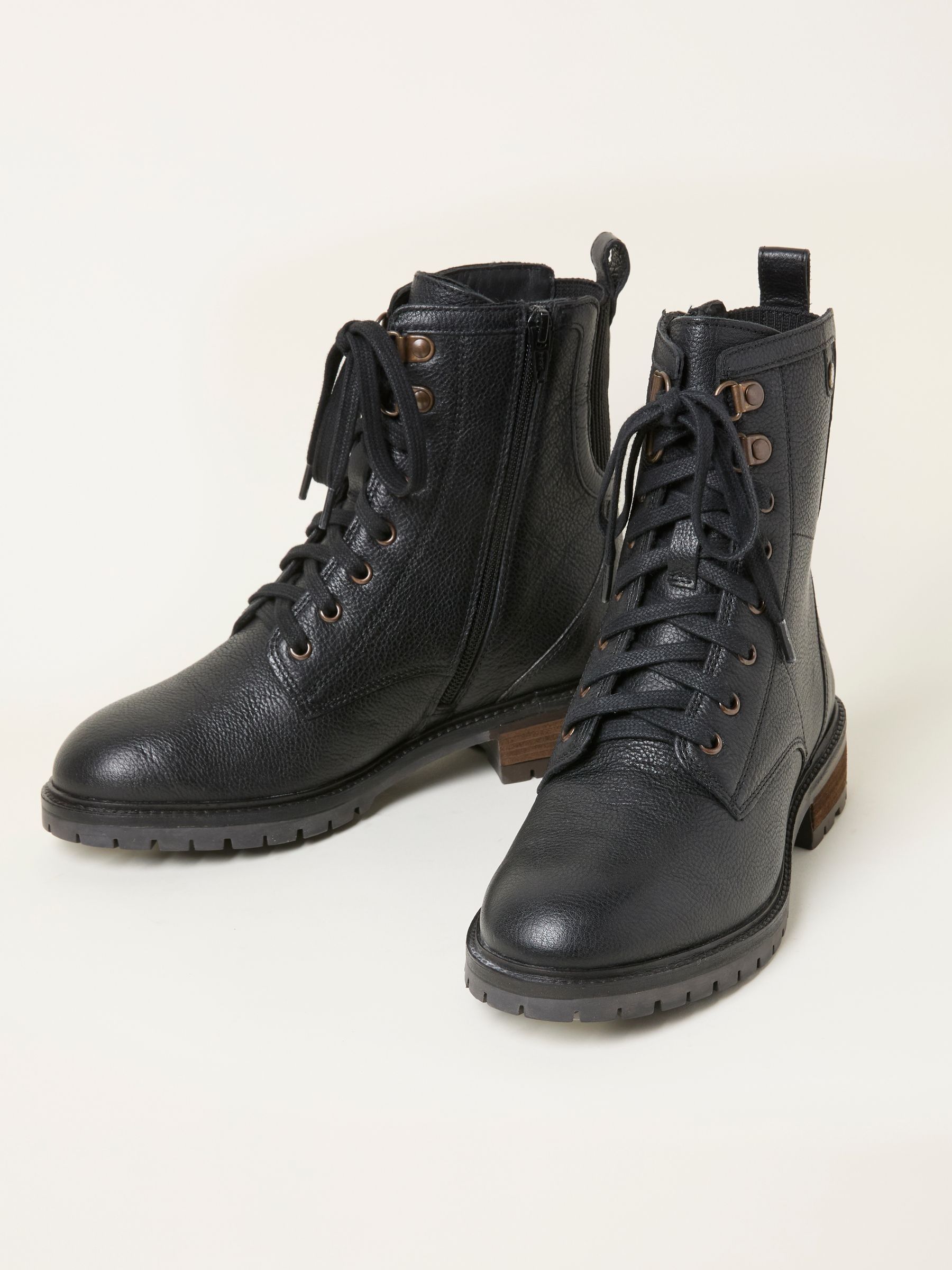 Margot Black Leather Boot - Image 4 of 4