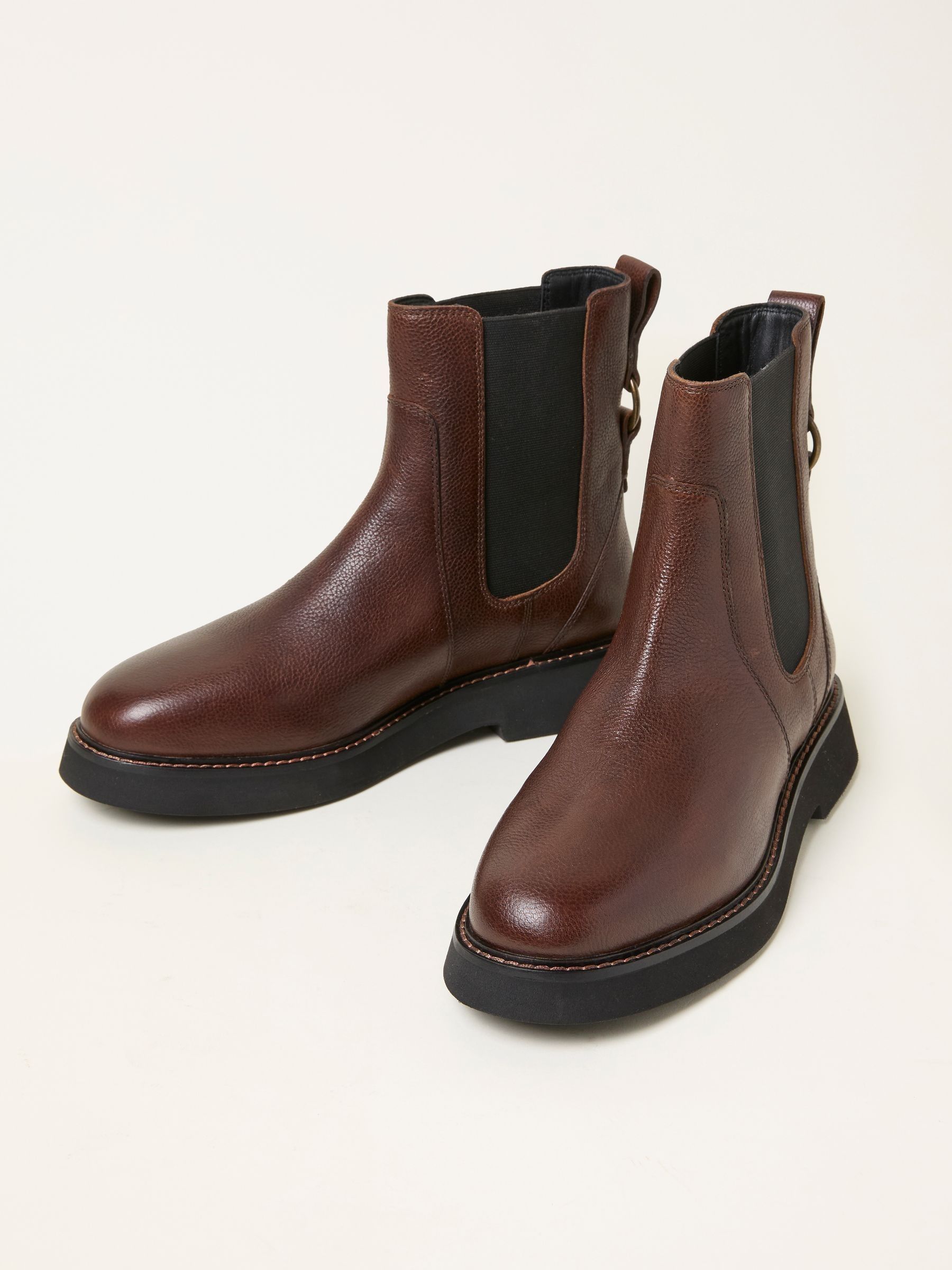 Rowe Chocolate Brown Chelsea Boot - Image 3 of 3