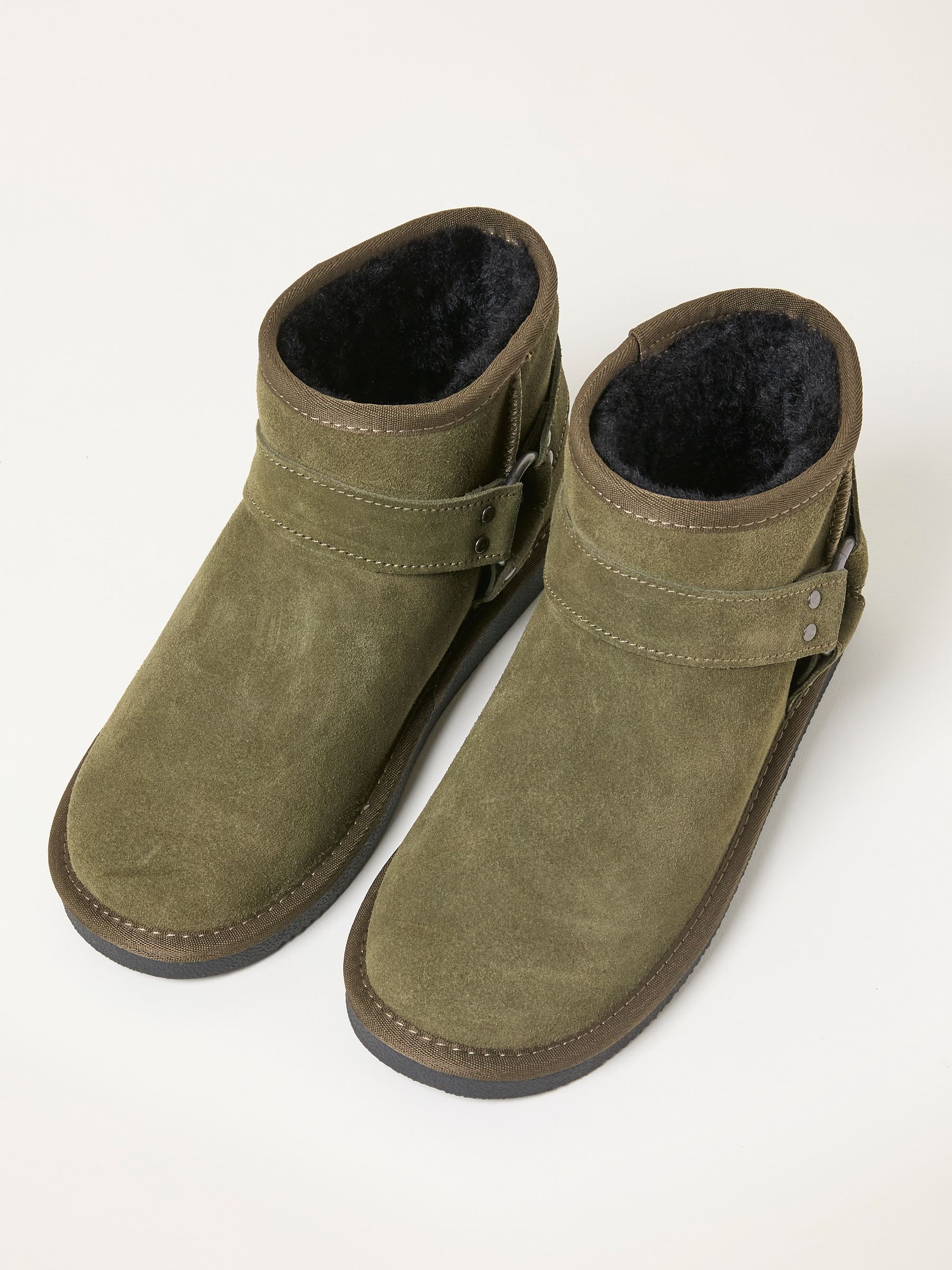 Green Biker Mini Boot - Image 3 of 3 Green Biker Mini Boot - Image 3 of 3