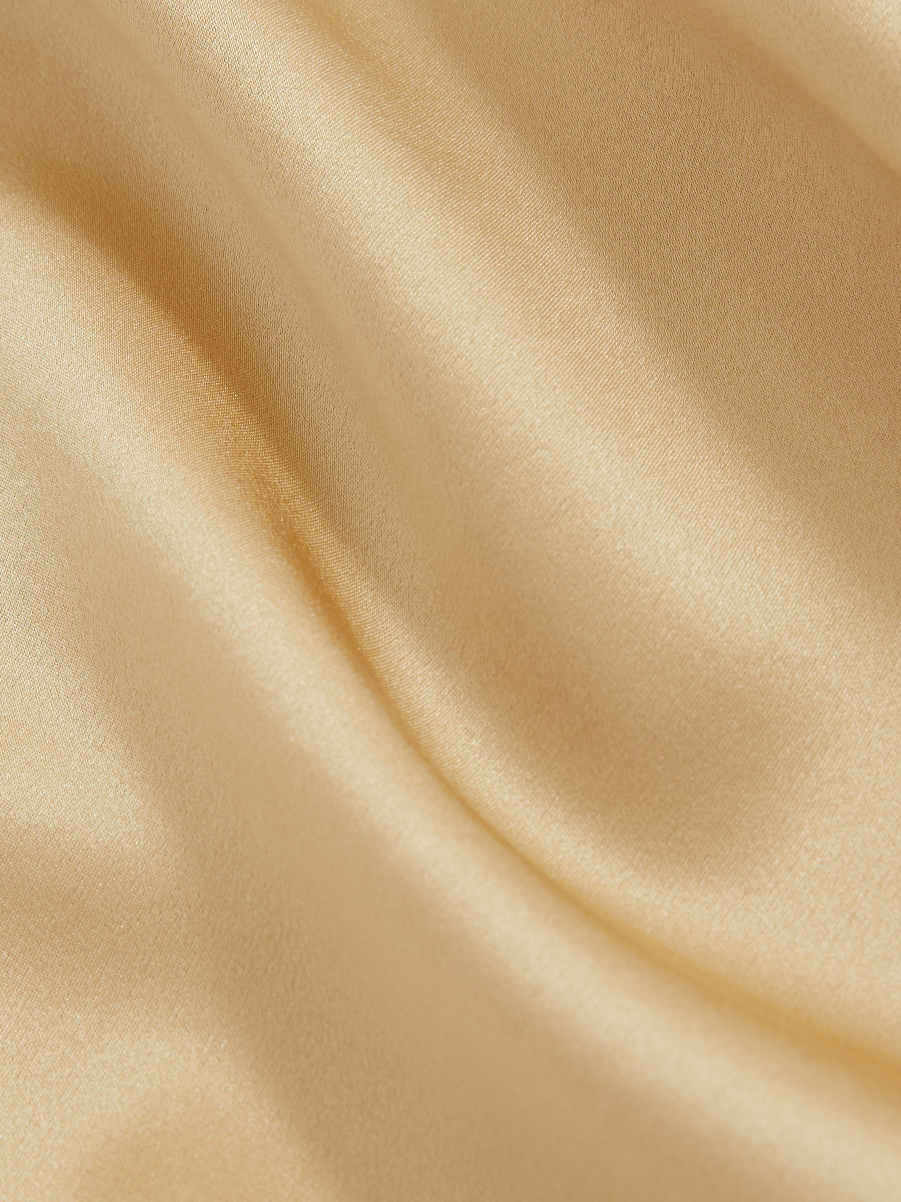 Silk Cami Top in Gold - Image 5 of 5