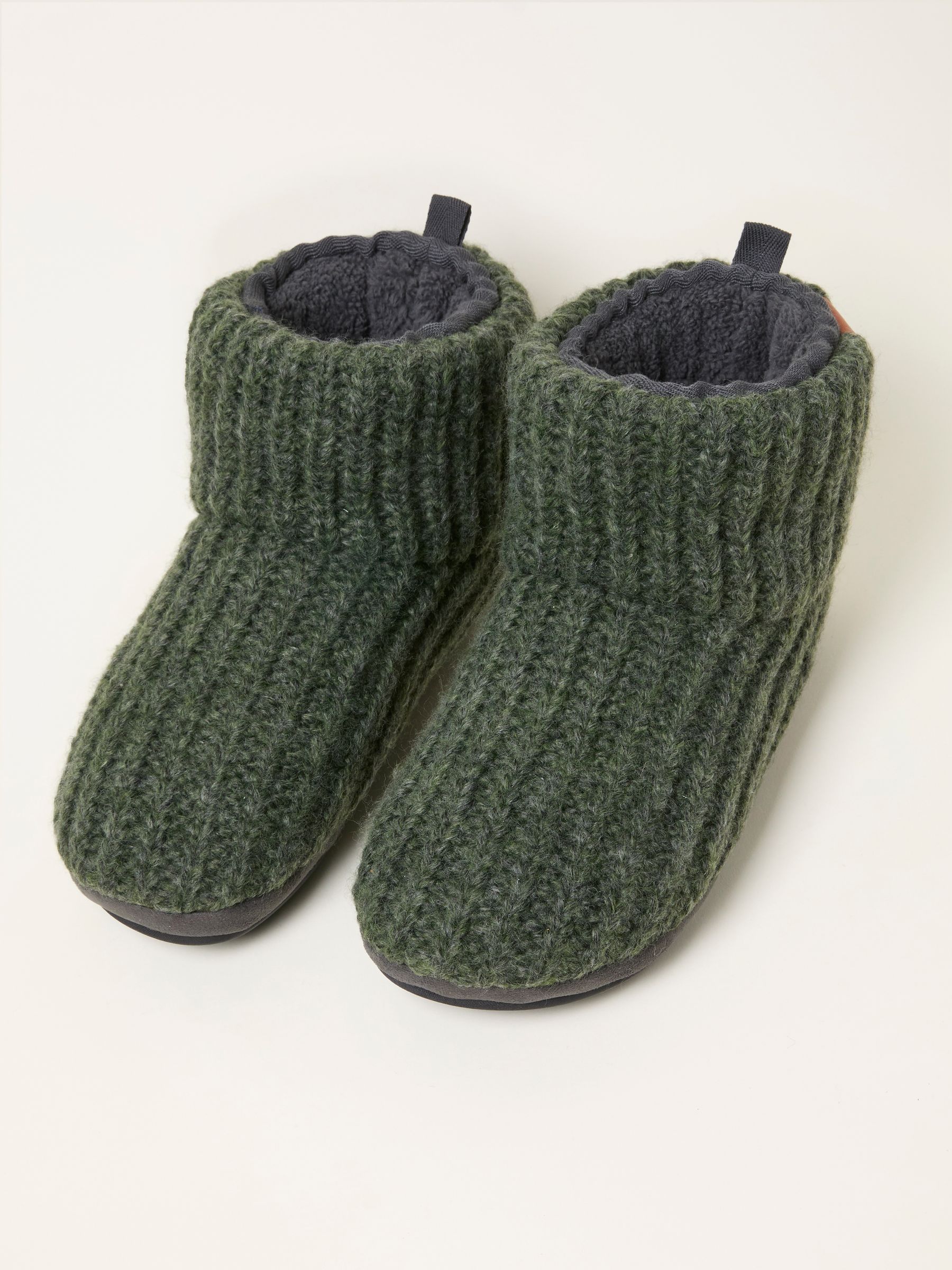 Laurence Khaki Green Knit Boot - Image 3 of 3 Laurence Khaki Green Knit Boot - Image 3 of 3
