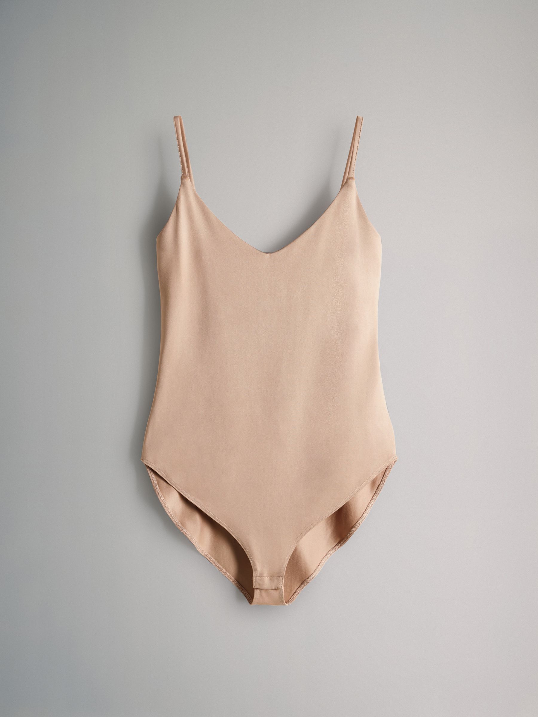3 Pack Soft Touch Nylon Strappy Vest Bodysuits - Image 9 of 12