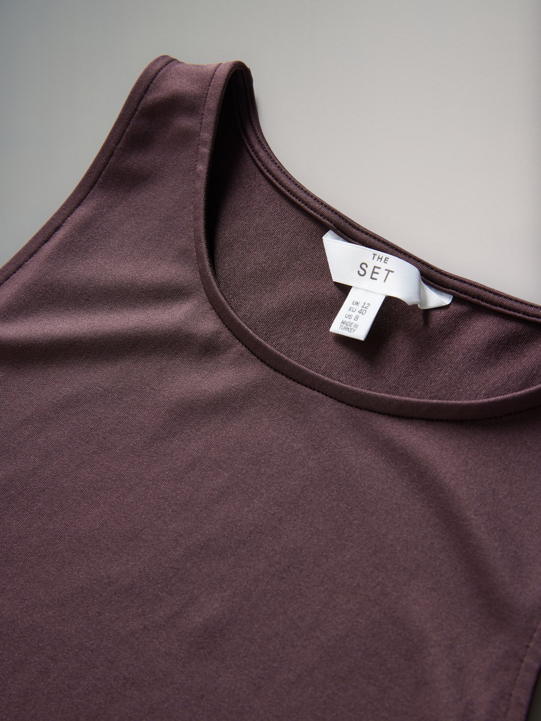 Black/Chocolate Brown/Nude 3 Pack Soft Touch Nylon Racer Bodysuits - Image 6 of 6