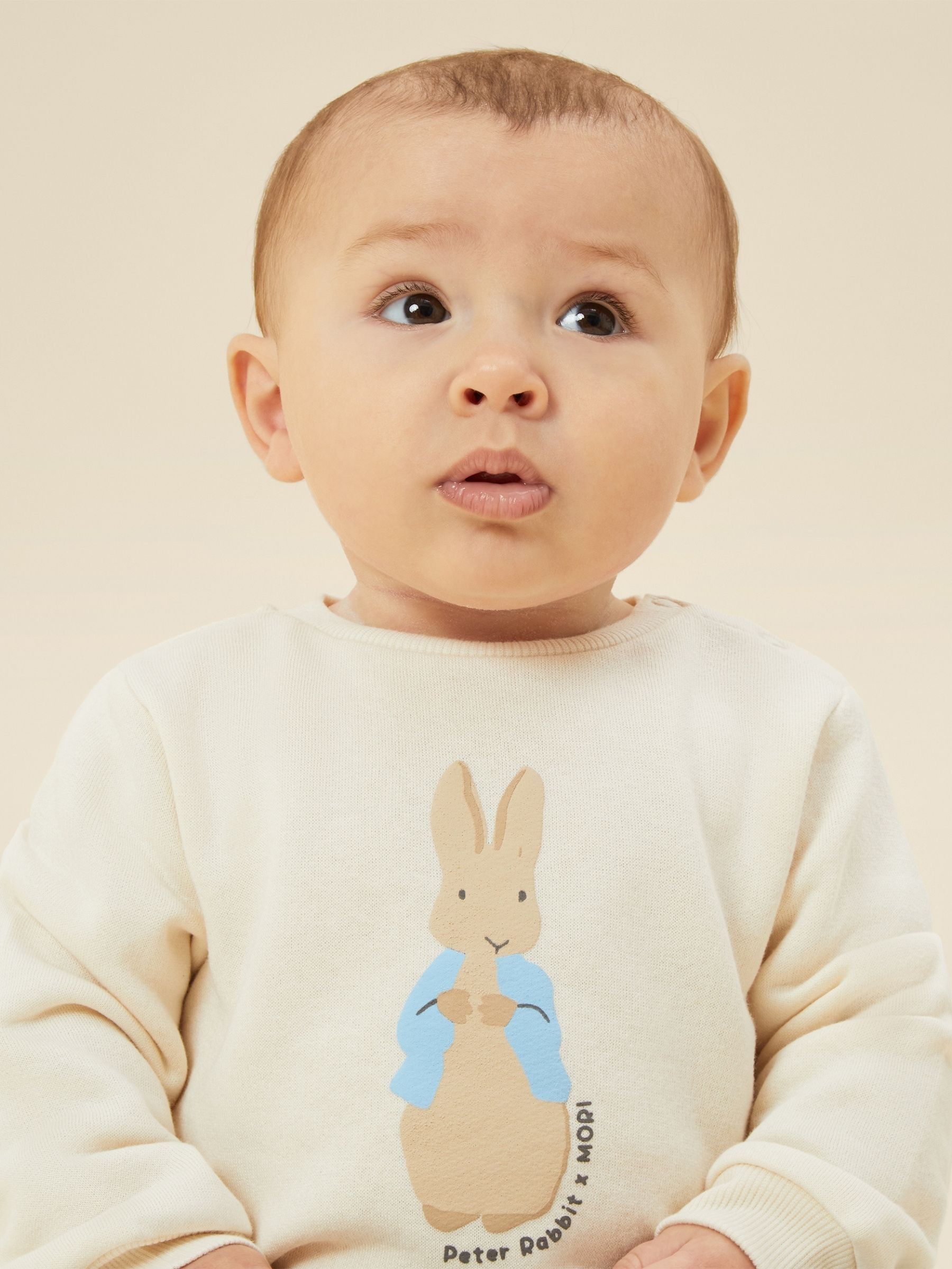 MORI Cream Peter Rabbit Supersoft Sweatshirt - Image 1 of 4