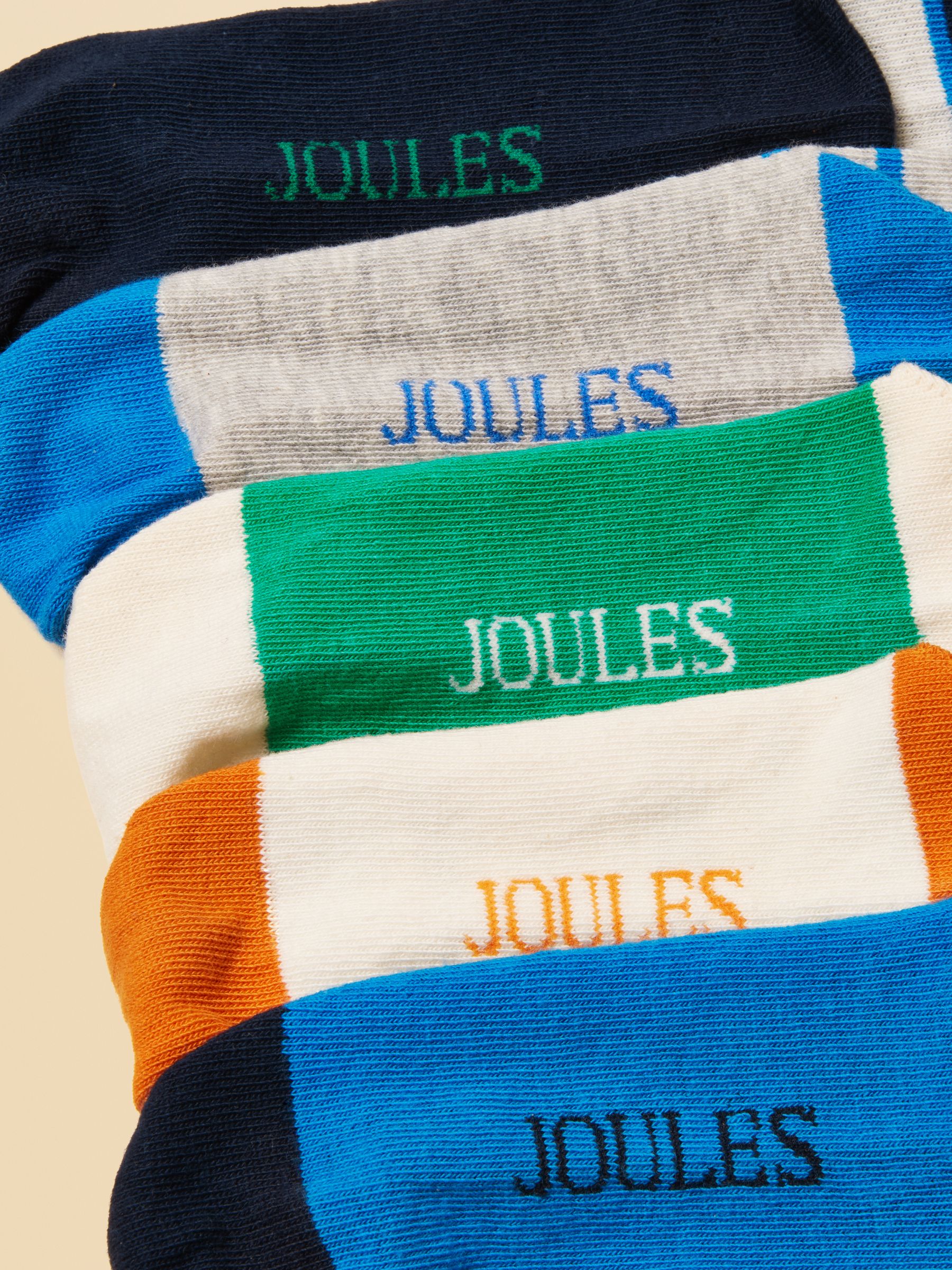 Kids' Eat Feet Orange Fox Socks 5 Pack - Image 3 of 3