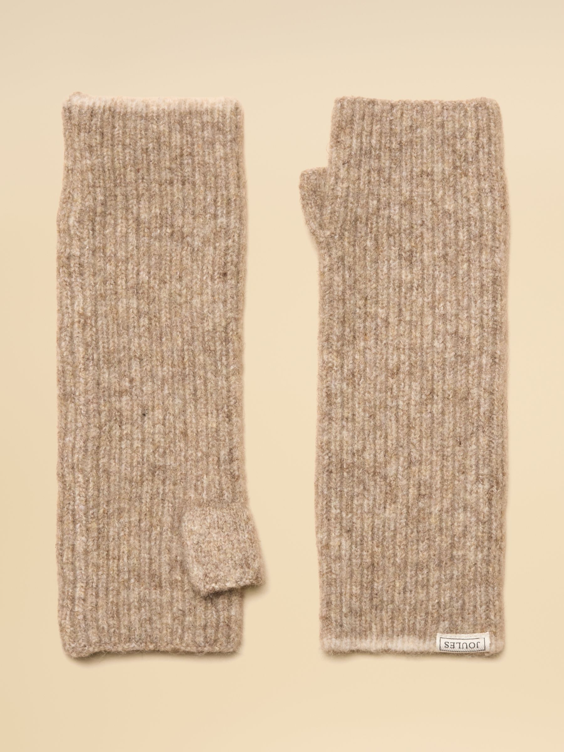 Kendra Neutral Fingerless Glove - Image 1 of 3 Kendra Neutral Fingerless Glove - Image 1 of 3