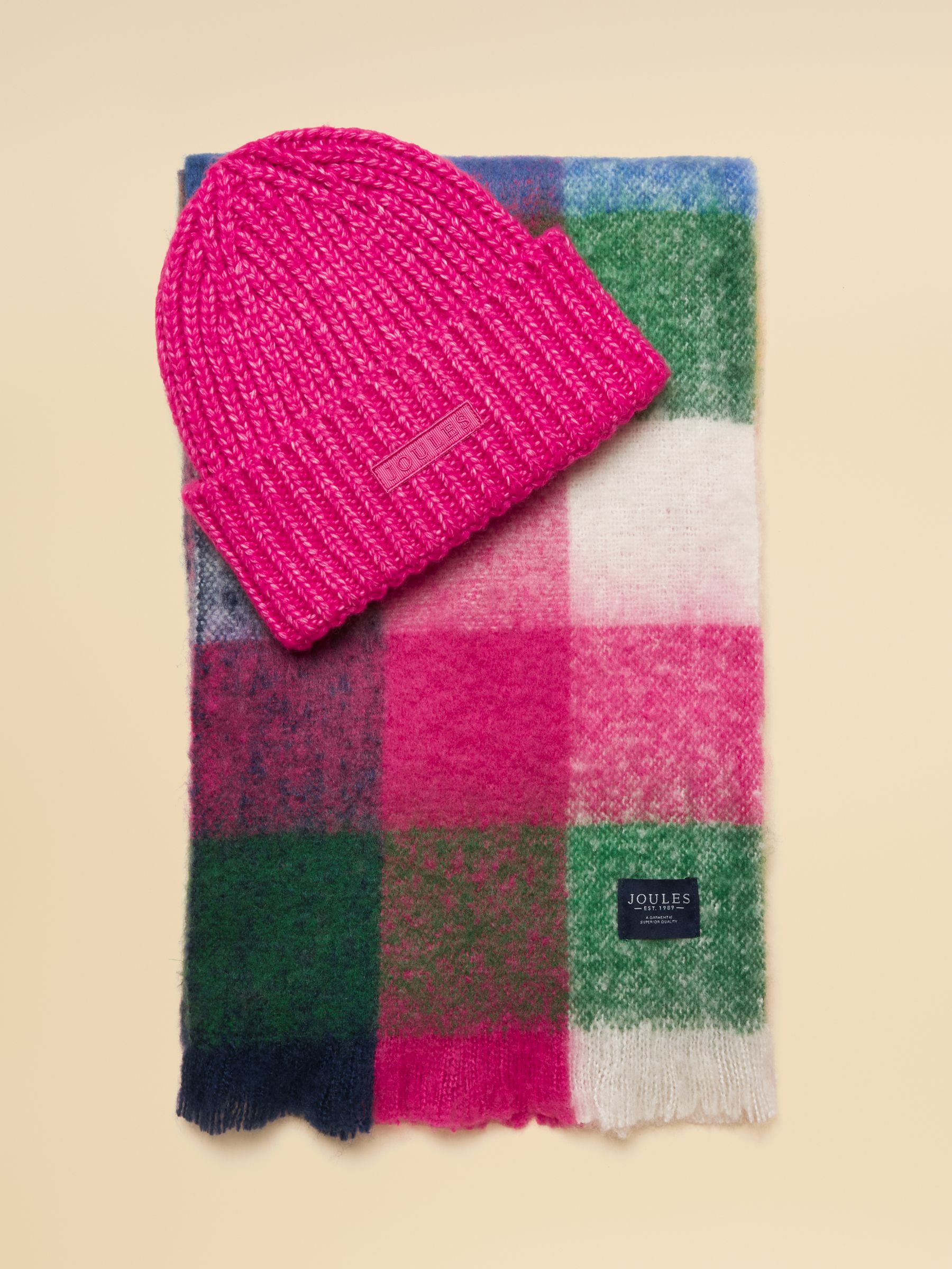 Joy Multi Hat and Scarf Set - Image 6 of 9