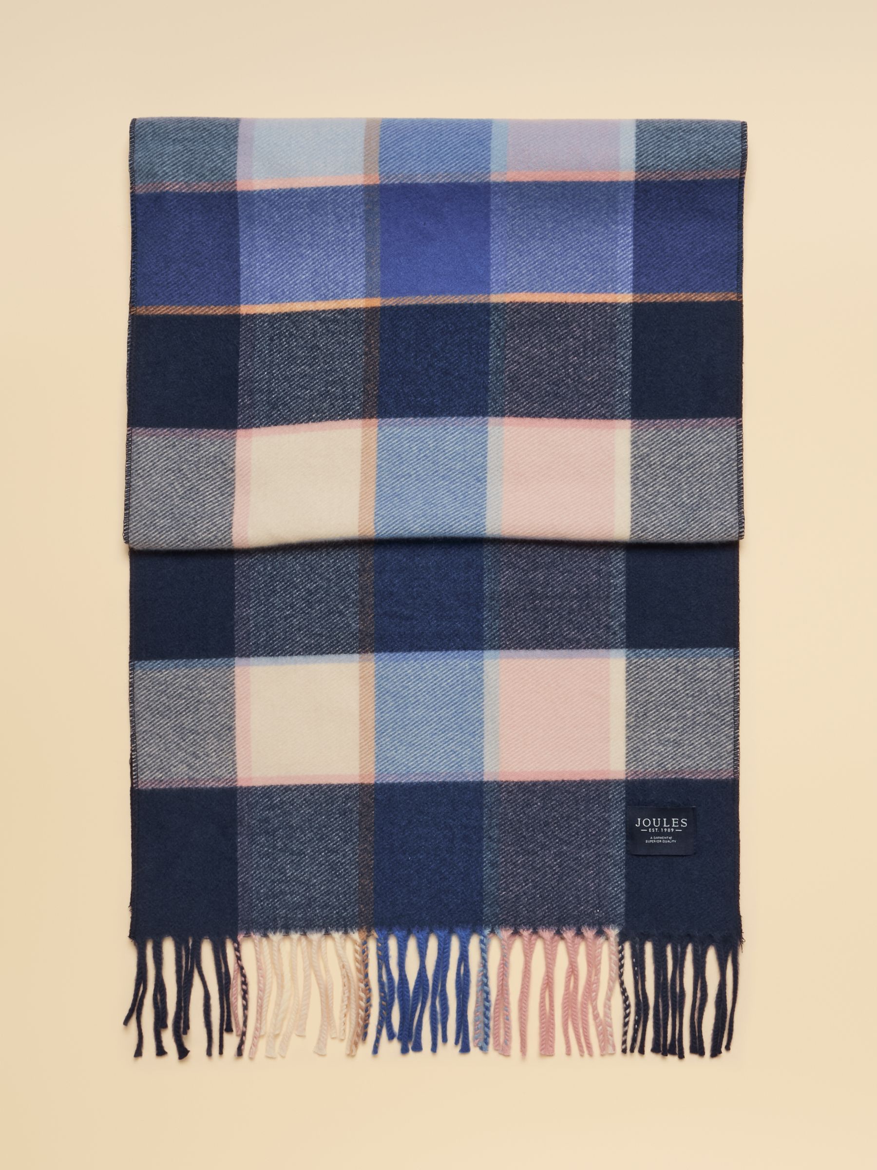 Langtree Blue & Pink Large Scarf - Image 4 of 5