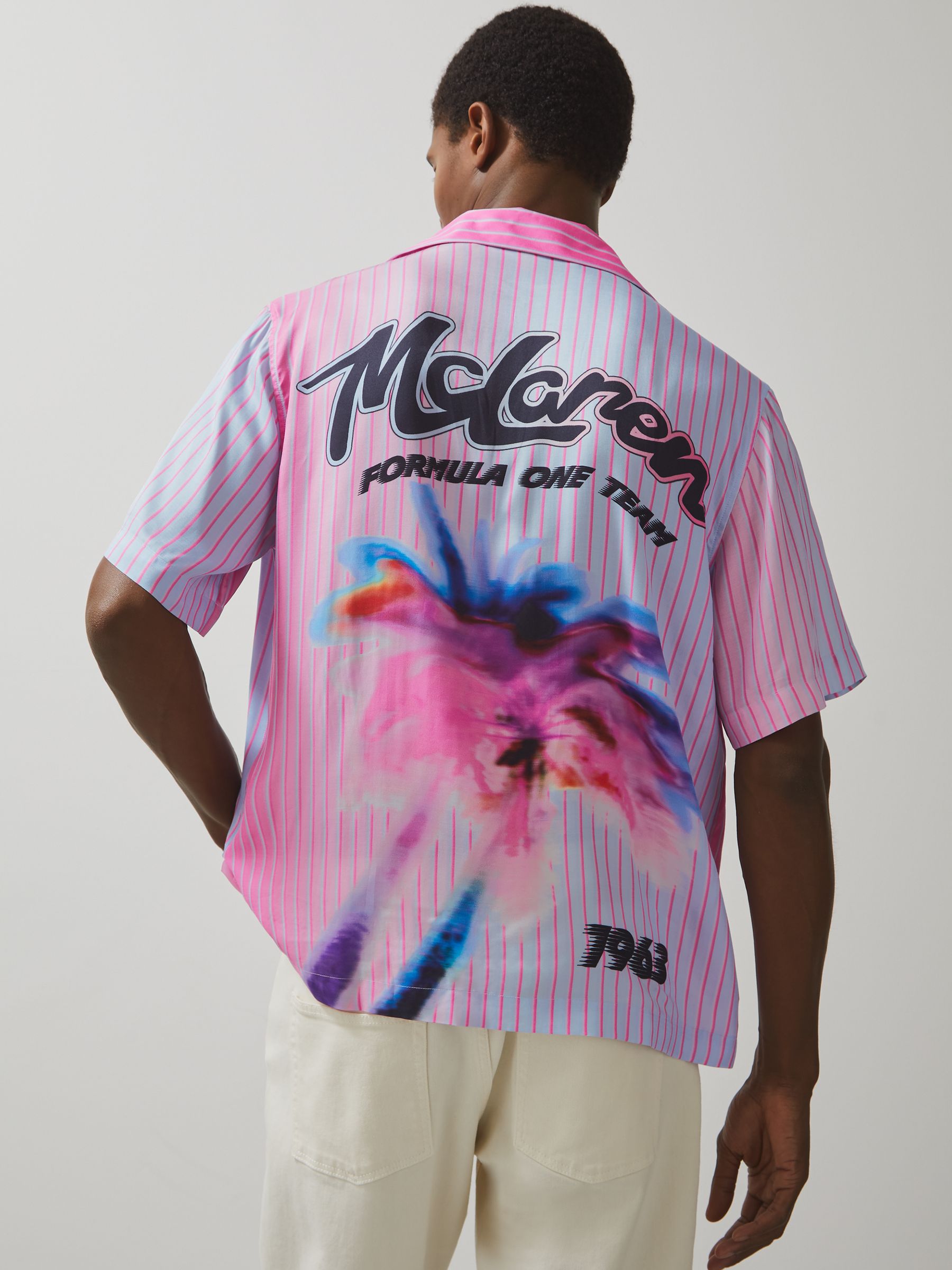 McLaren F1 Team Miami GP Shirt in Pink - image 5