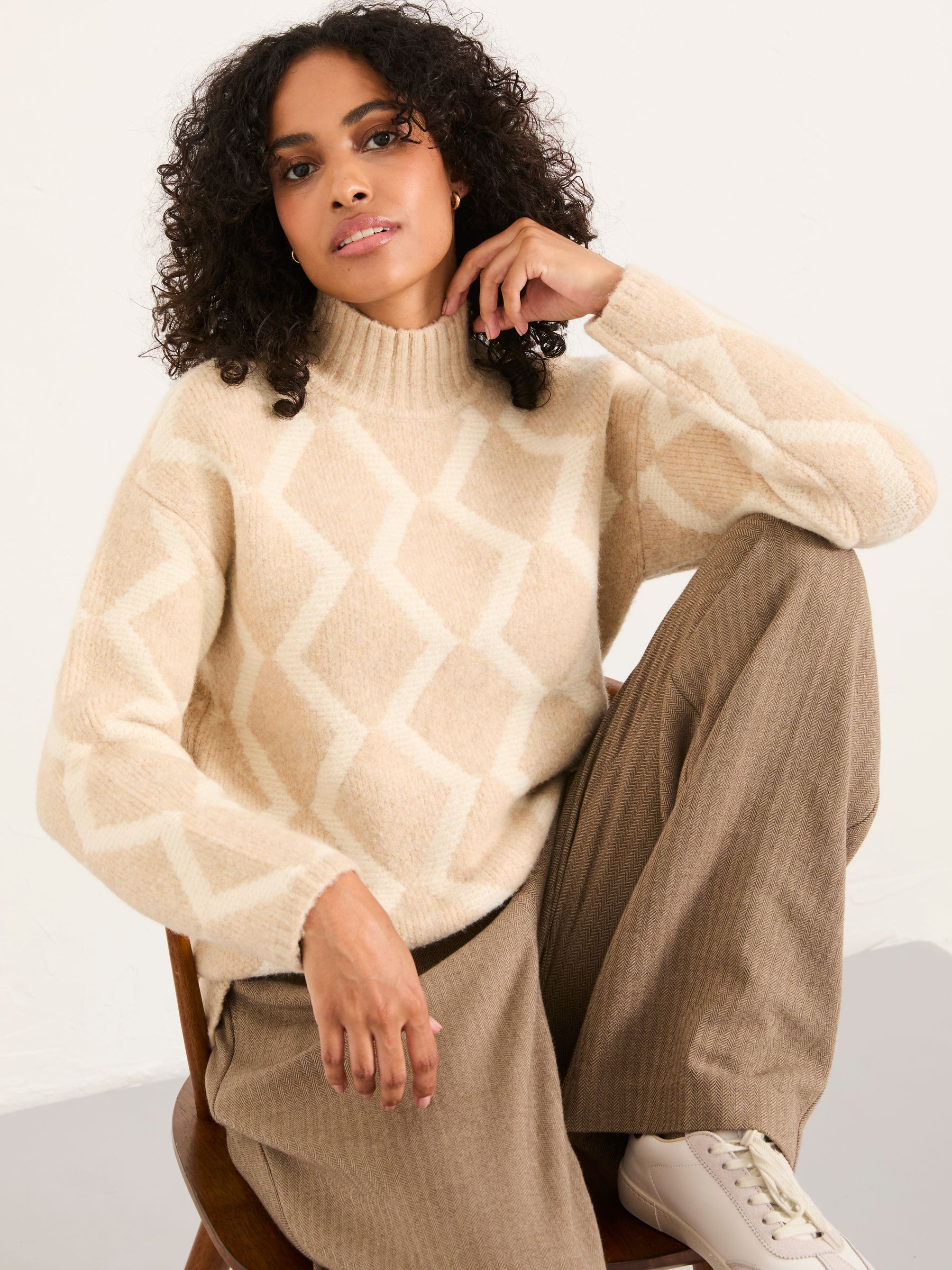 Natural Diamond Knitted Jumper - Image 5 of 6