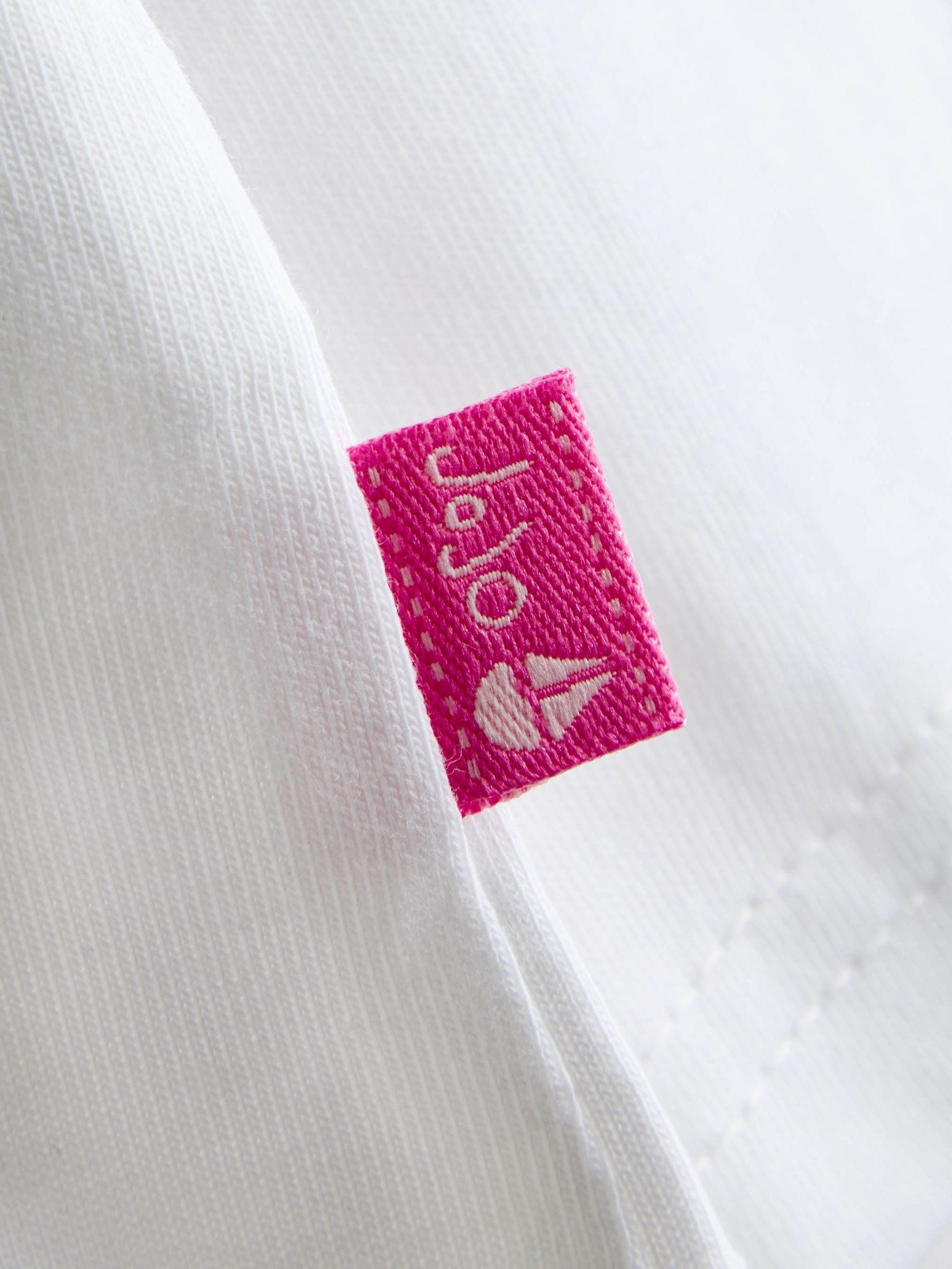 Pink 2-Pack 100% Cotton Plain Peter Pan Tops - Image 7 of 7