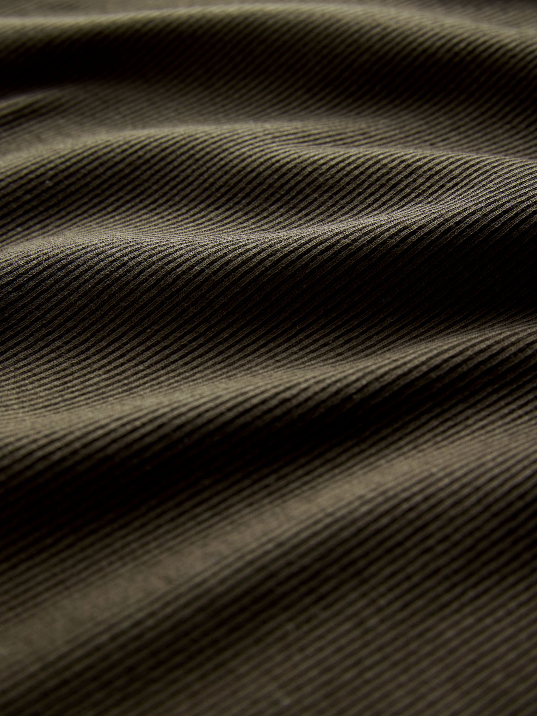 Multi - 4 Pack Ribbed Henley Long Sleeve T-Shirts - Image 7 of 7