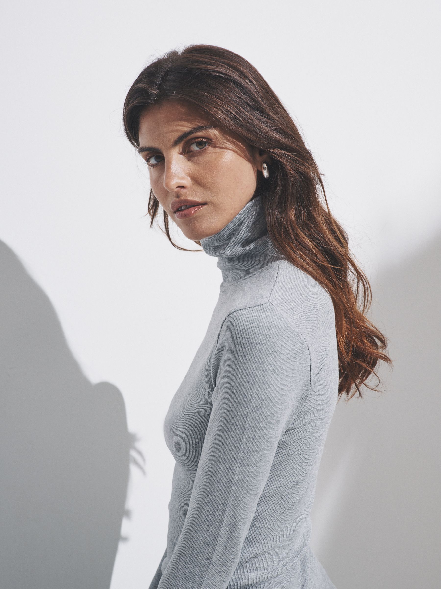 3 Pack Long Sleeve Ribbed Roll Neck T-Shirts - Image 3 of 13