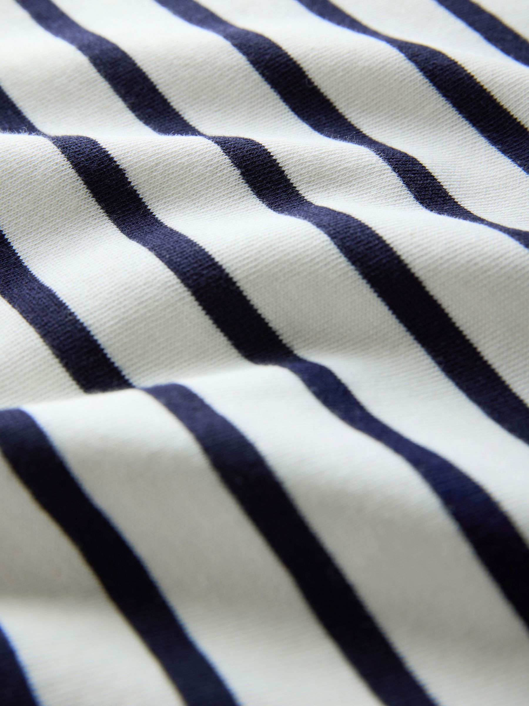 Navy/Stripe/Neutral - 3 Pack Boat Neck Heavyweight T-Shirts - Image 14 of 14