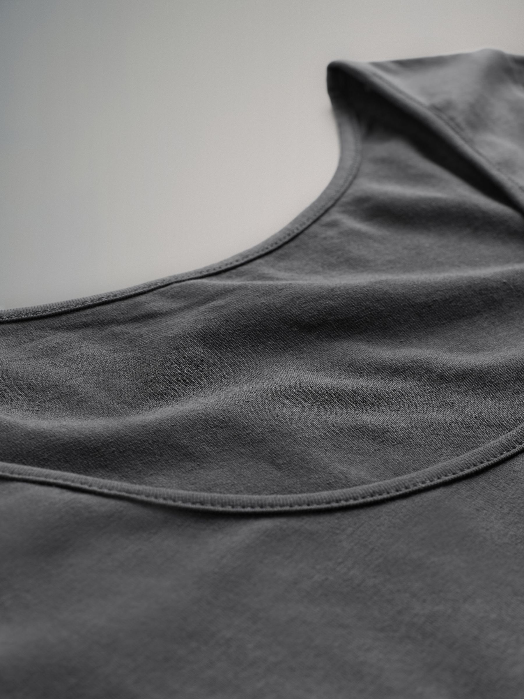 Black/Charcoal Grey/Stripe/White 4 Pack Scoop Back Long Sleeved T-Shirts - Image 6 of 6