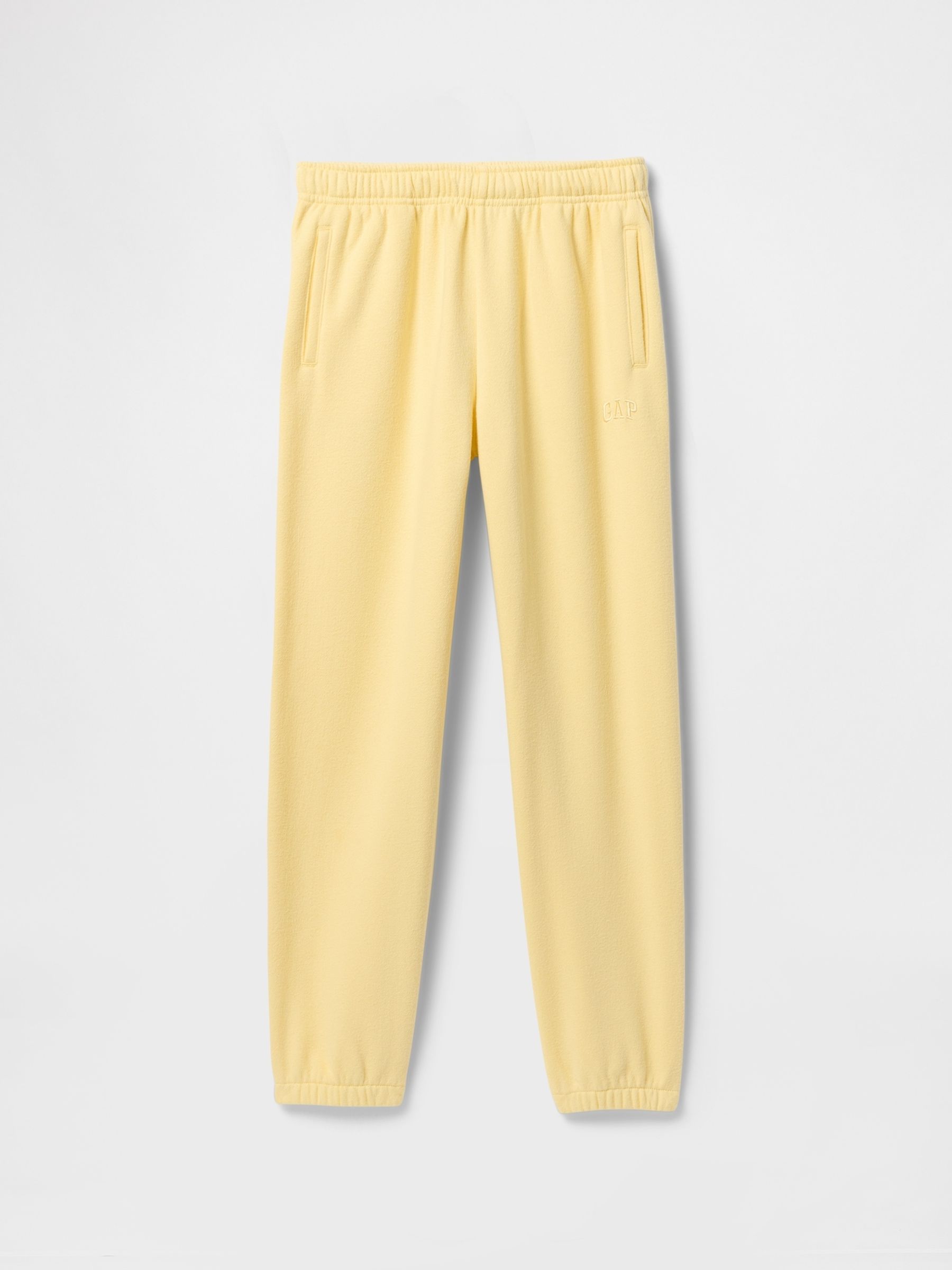 Yellow Vintage Soft Logo Joggers - Image 4 of 5