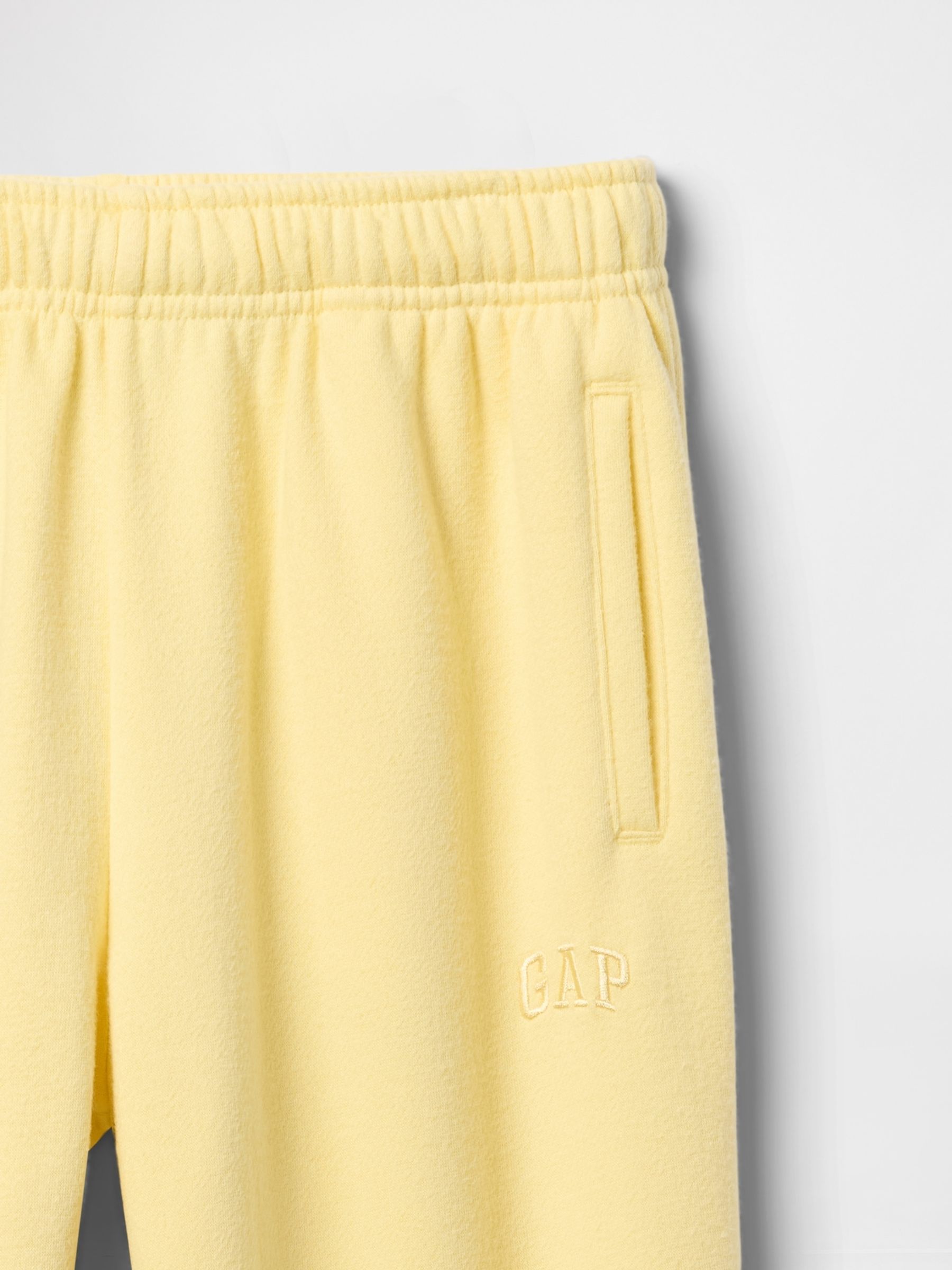 Yellow Vintage Soft Logo Joggers - Image 5 of 5