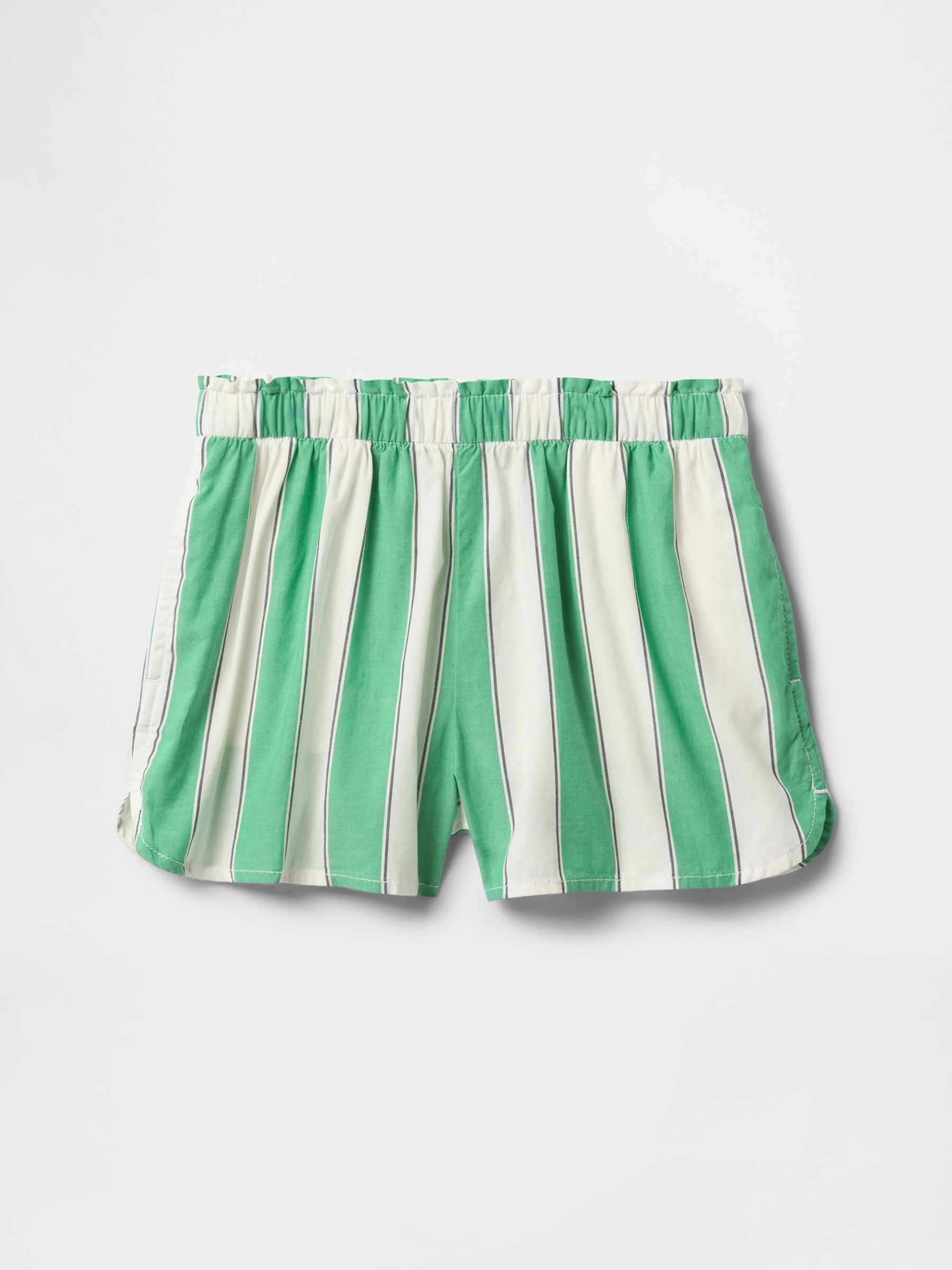 Green Poplin Easy Shorts (4-13yrs) - Image 4 of 5