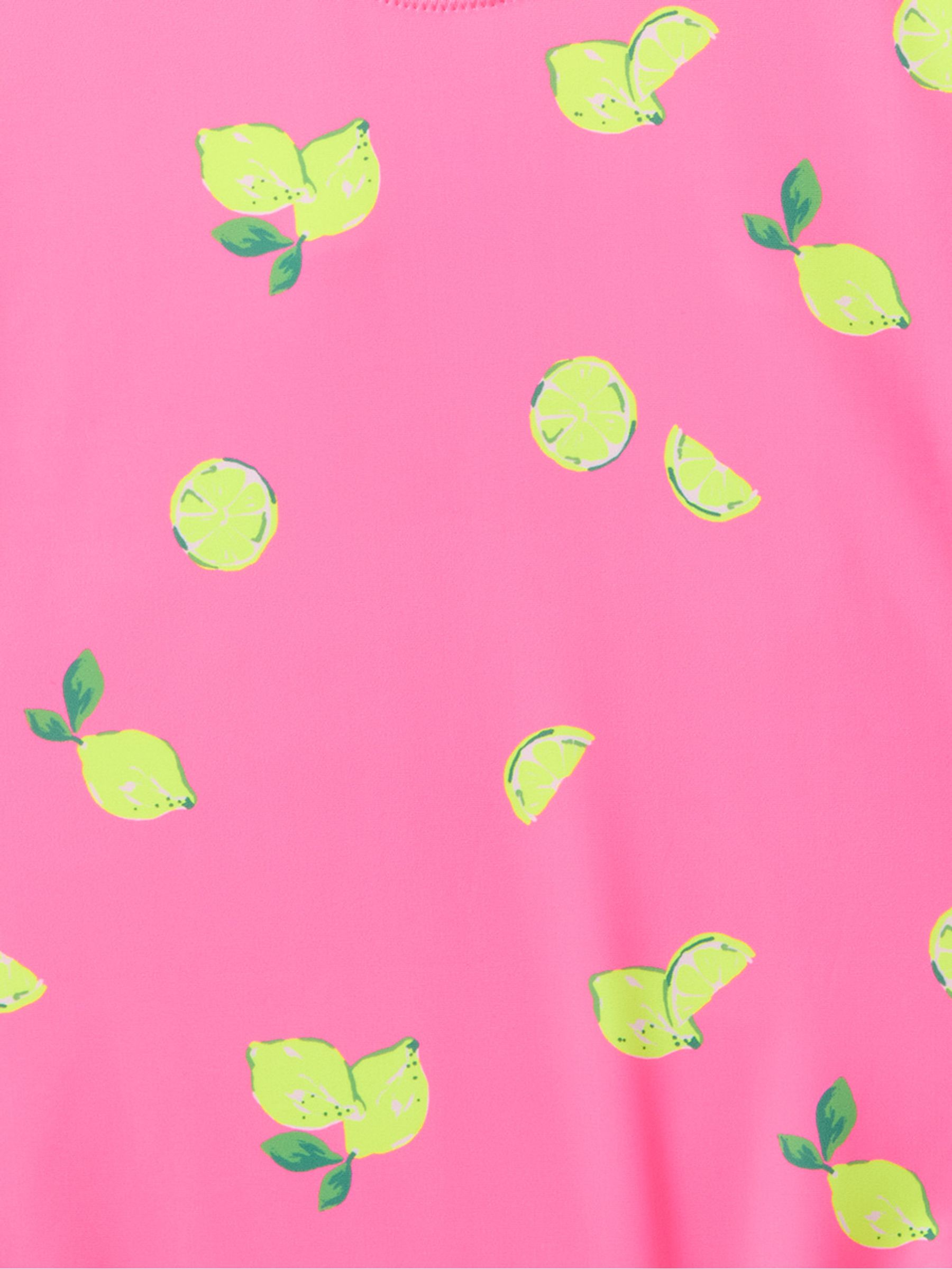 Pink Lemon Cutout One Piece Swimsuit (4-13yrs) - Image 3 of 3