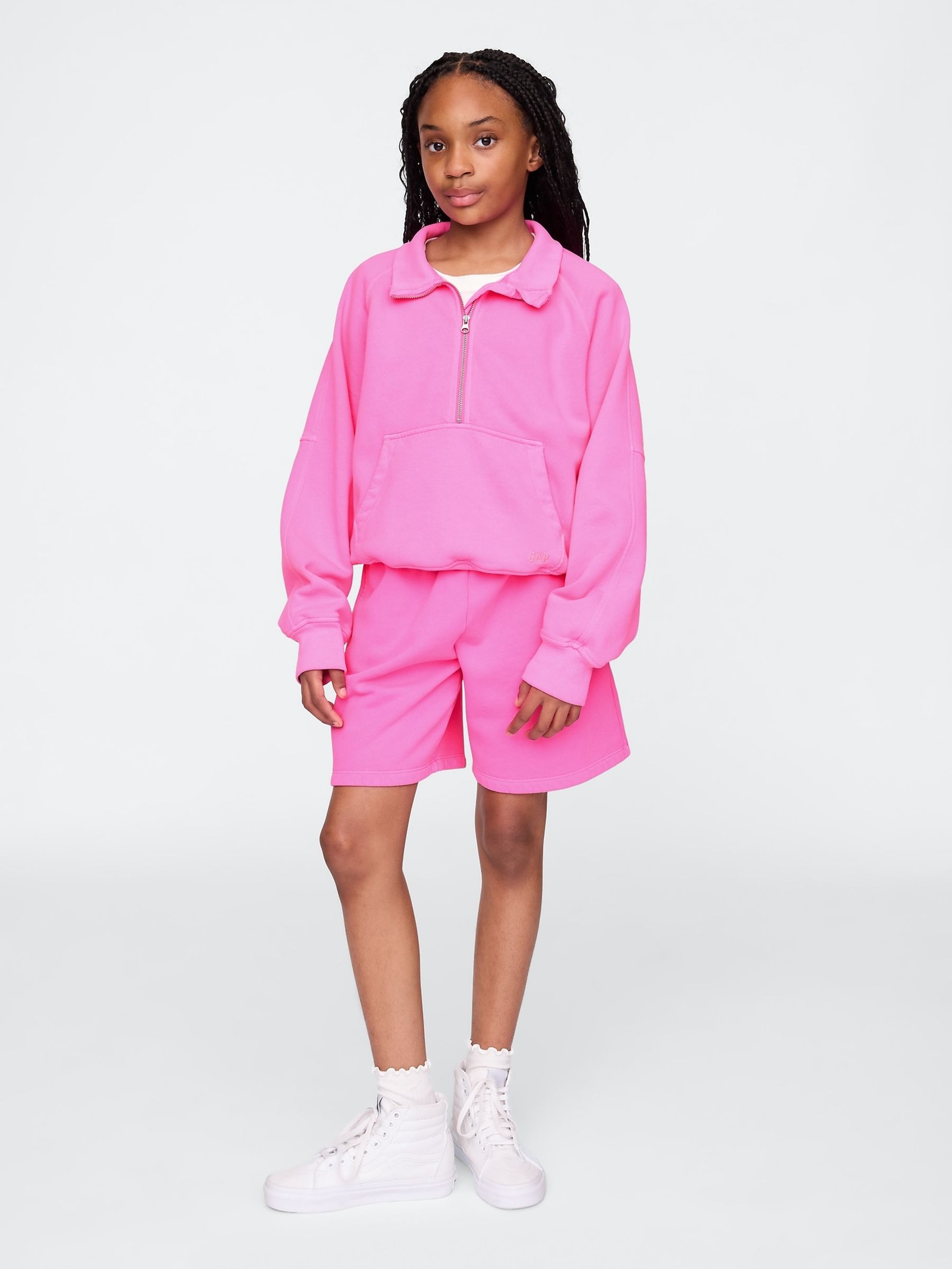 Pink VintageSoft Relaxed Easy Shorts (4-13yrs) - Image 3 of 5