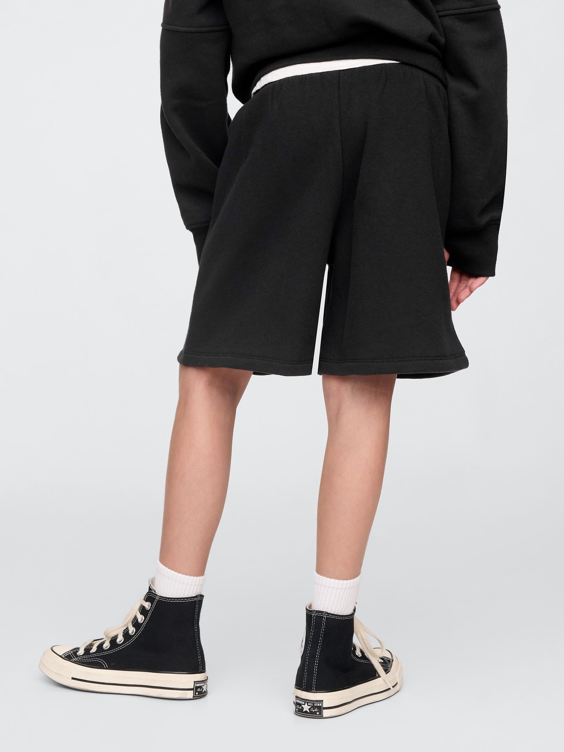 Black VintageSoft Relaxed Easy Shorts (4-13yrs) - Image 2 of 5