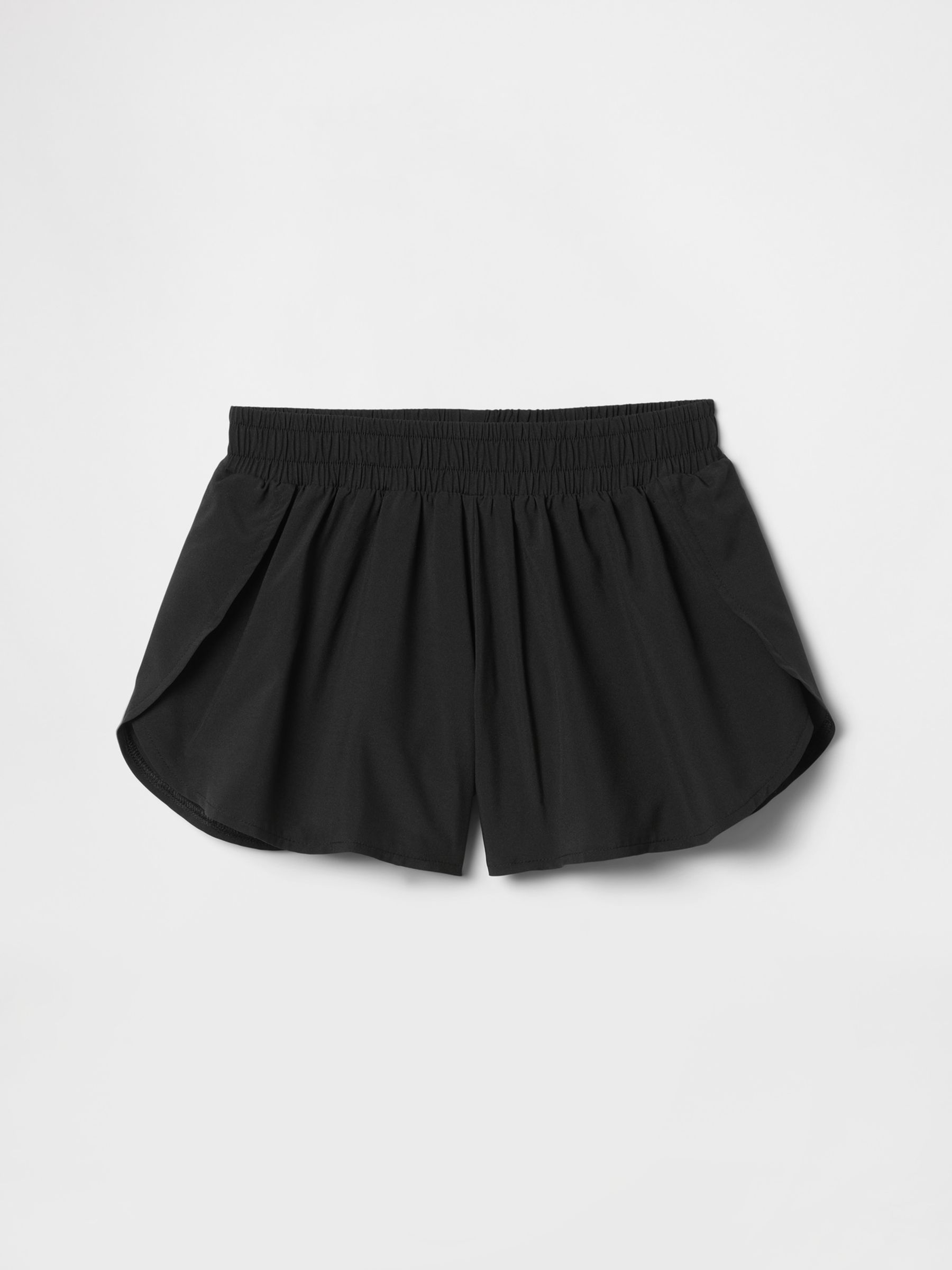 Black Flutter Shorts (4-13yrs) - Image 4 of 5