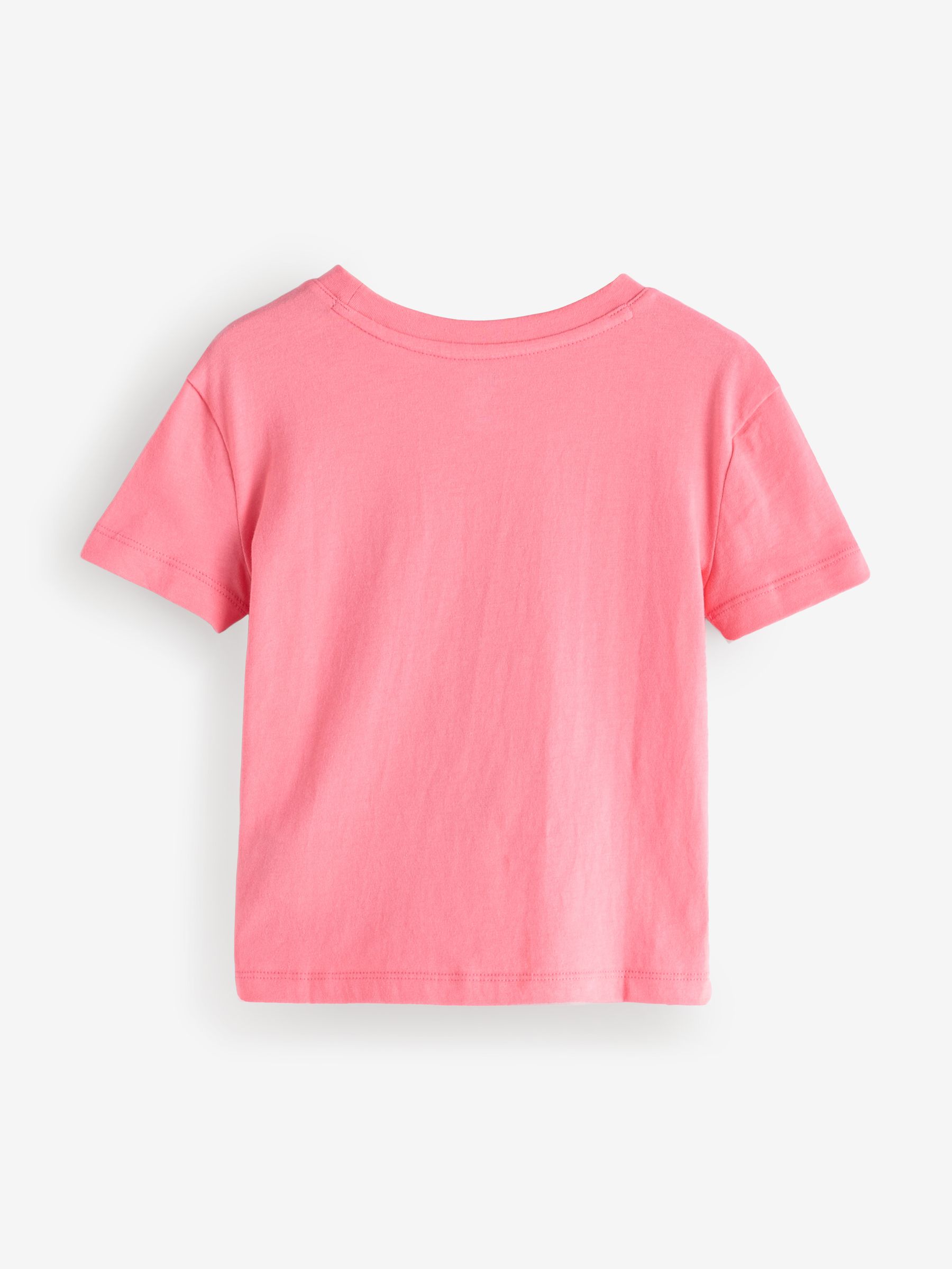Pink Strawberry Short Sleeve Crew Neck Graphic T-Shirt (4-13yrs) - Image 2 of 4