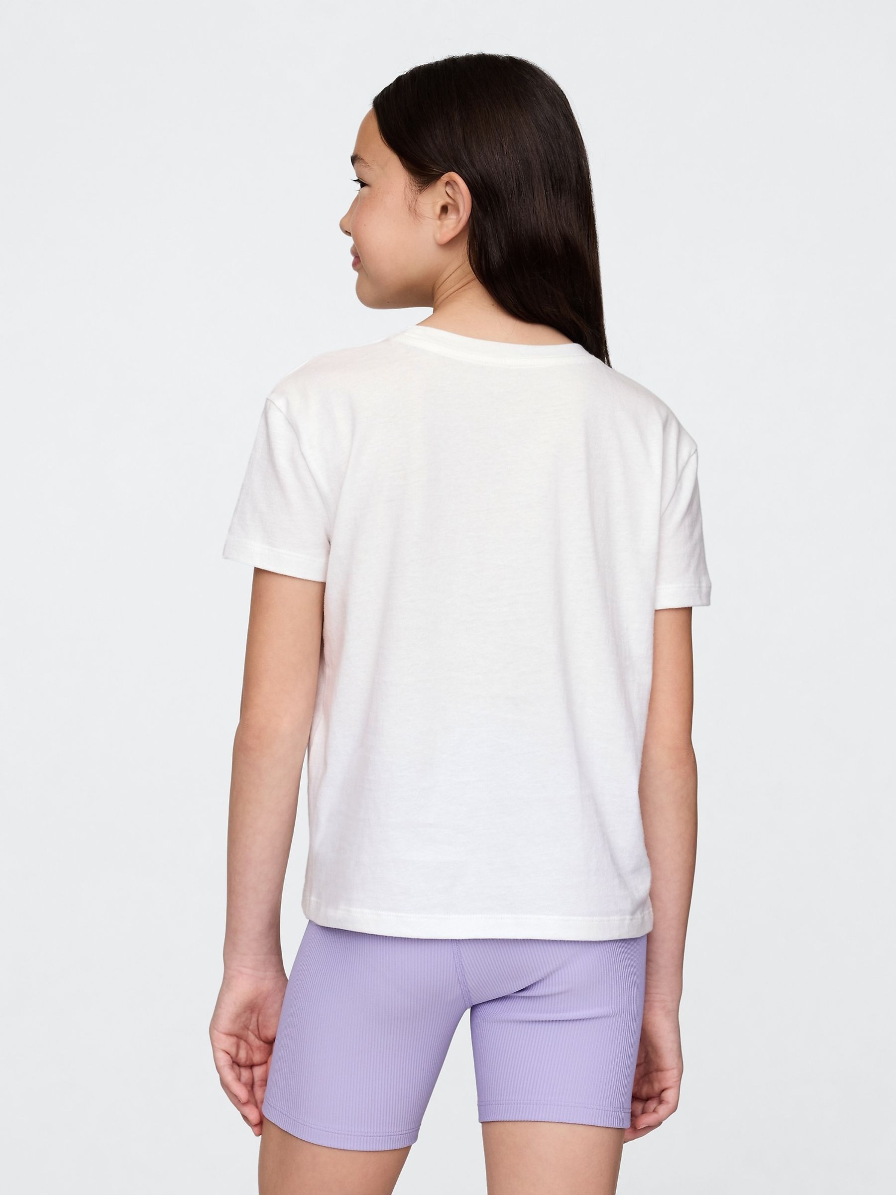 White Short Sleeve Crew Neck Graphic T-Shirt (4-13yrs) - Image 2 of 4