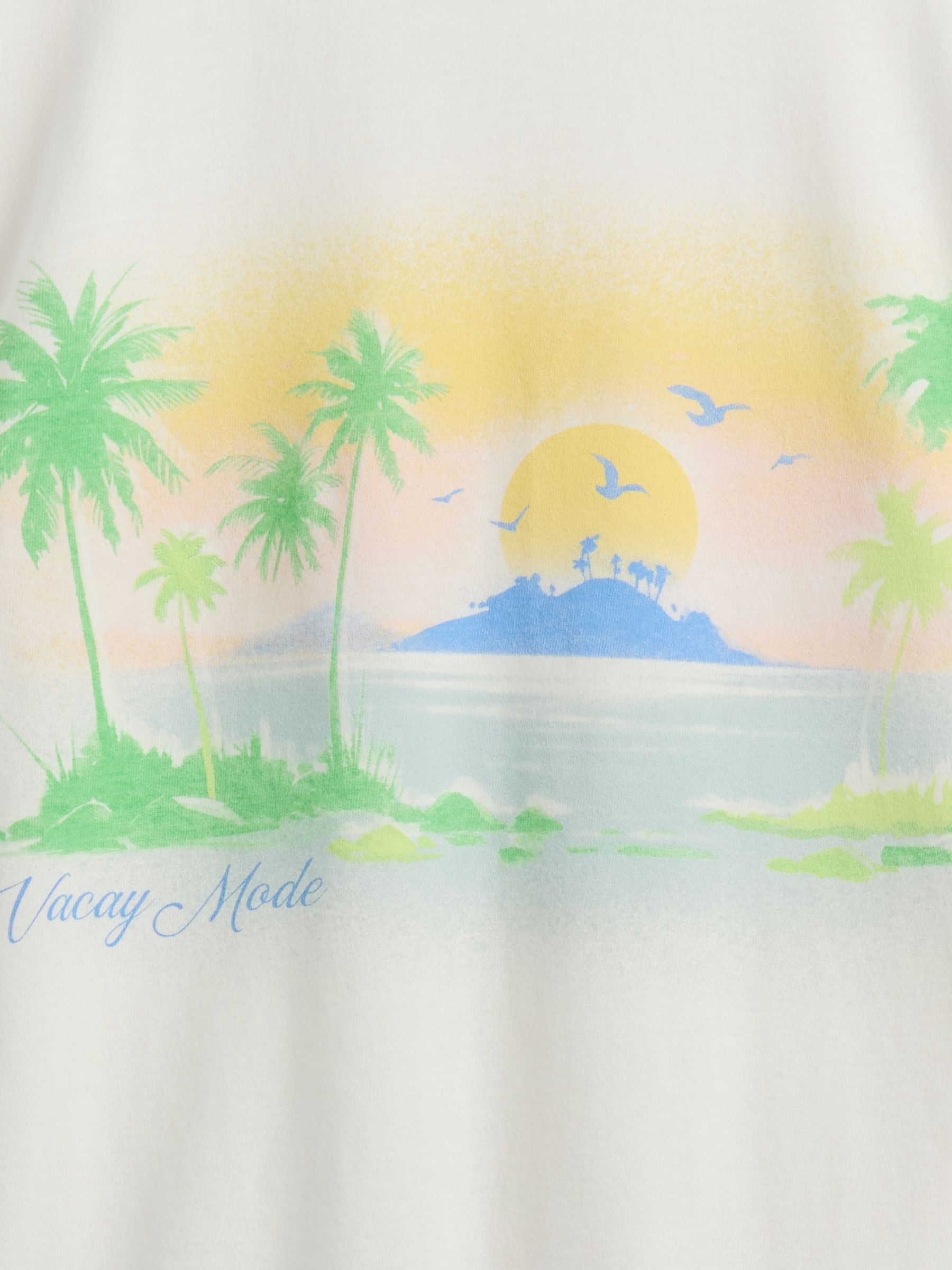 White Short Sleeve Crew Neck Graphic T-Shirt (4-13yrs) - Image 4 of 4