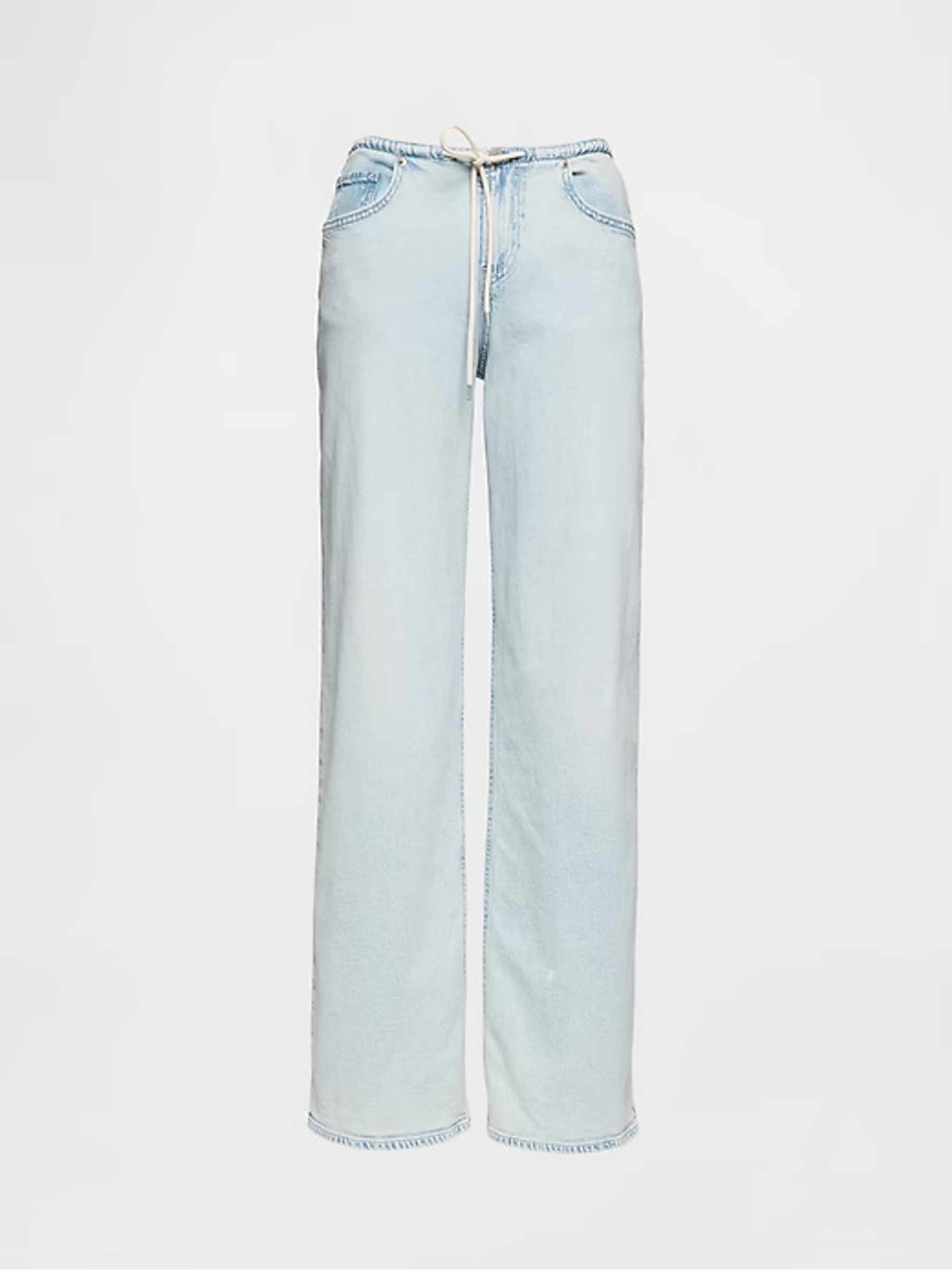 Blue Mid Waisted Easy 90s Loose Jeans - Image 7 of 8
