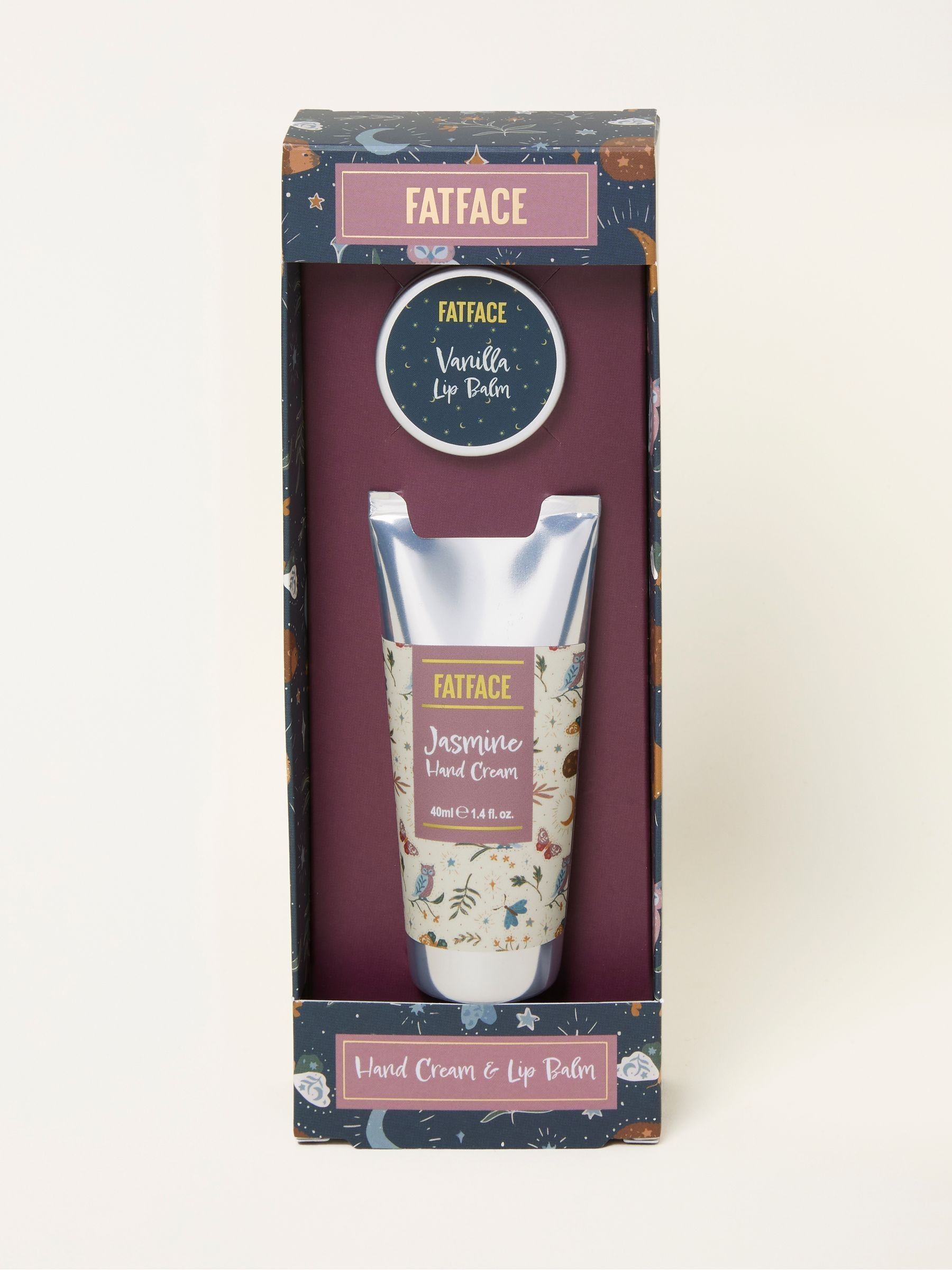Multi Jasmine and Vanilla Hand Cream and Lip Balm Set - Image 1 of 2 Multi Jasmine and Vanilla Hand Cream and Lip Balm Set - Image 1 of 2