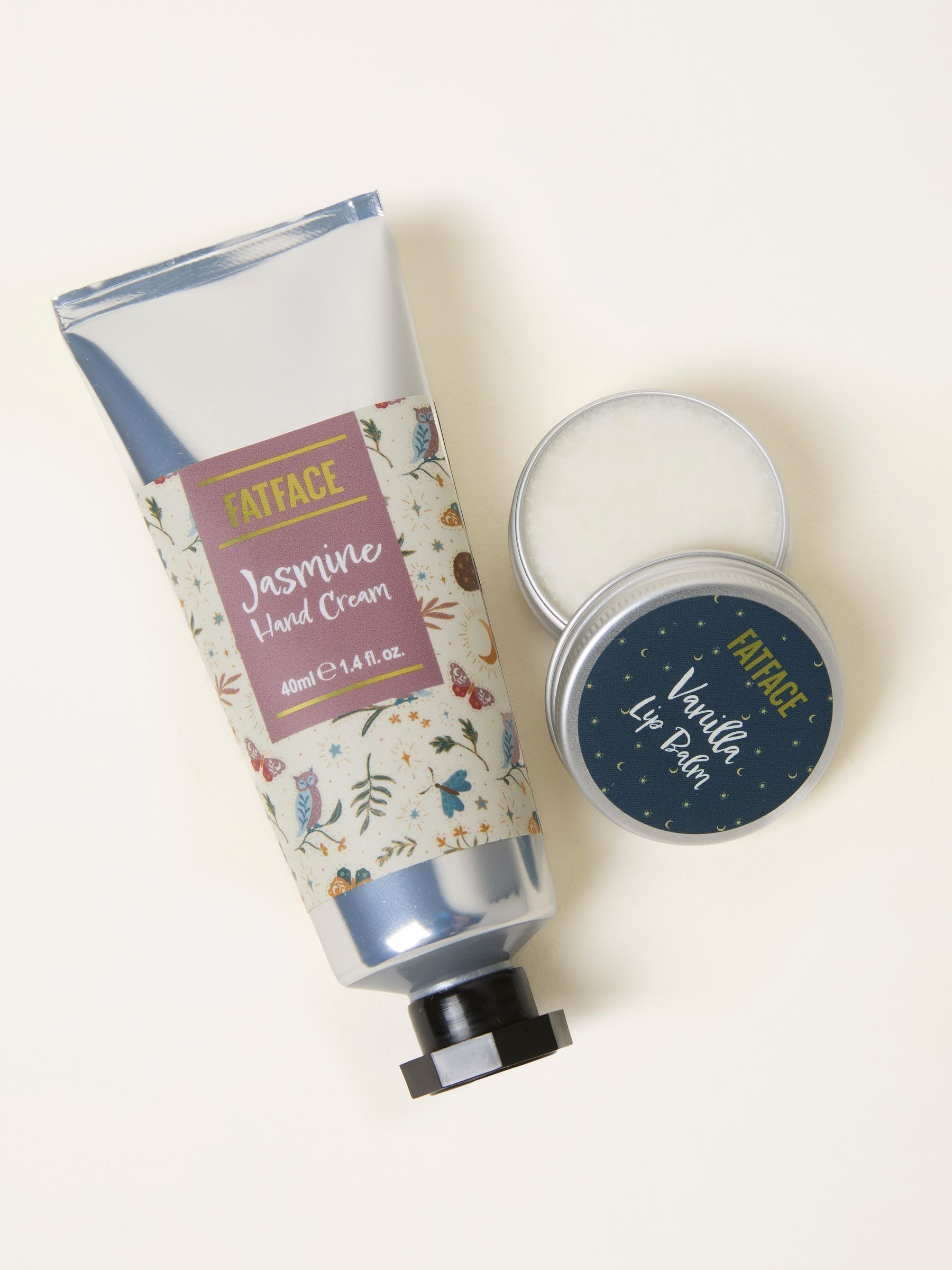 Multi Jasmine and Vanilla Hand Cream and Lip Balm Set - Image 2 of 2
