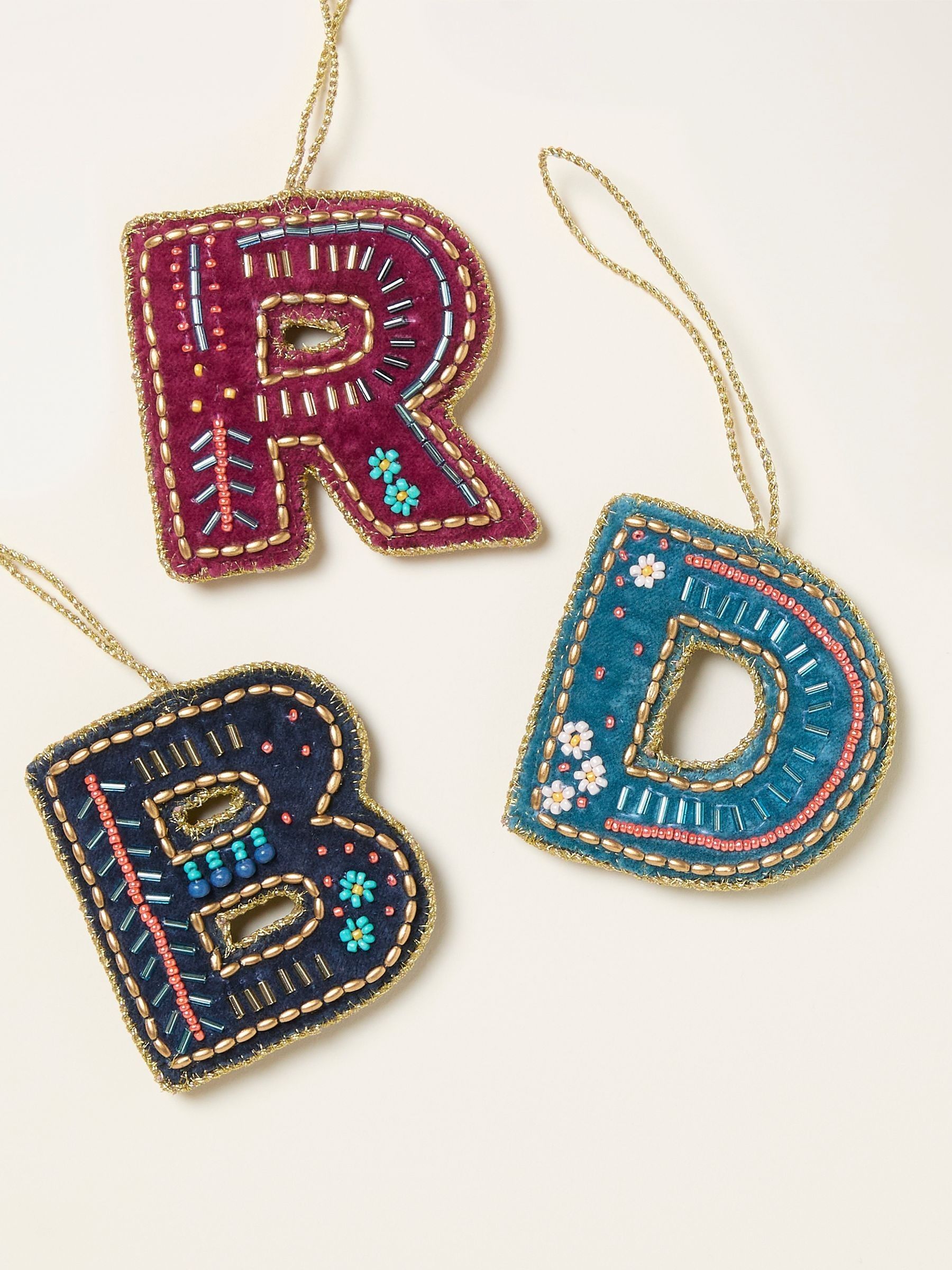 Multi Alphabet Beaded Decoration - Image 3 of 3