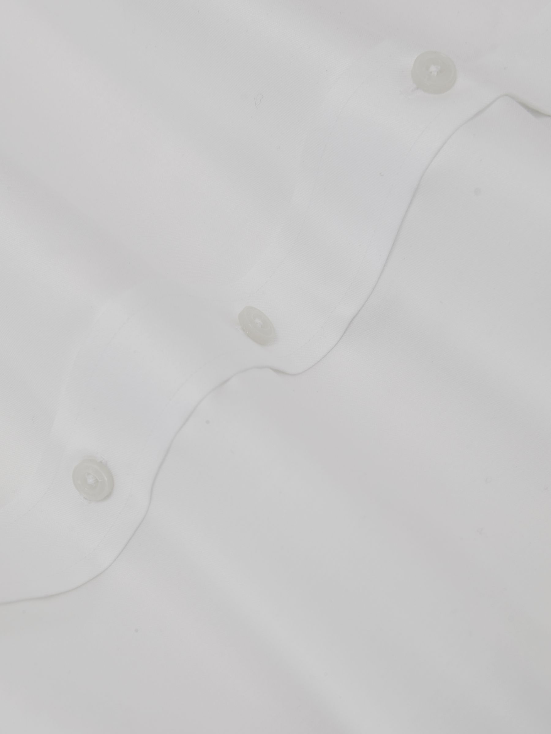 Regular Fit Stretch Double-Cuff Shirt Cotton-Blend in White - Image 6 of 7