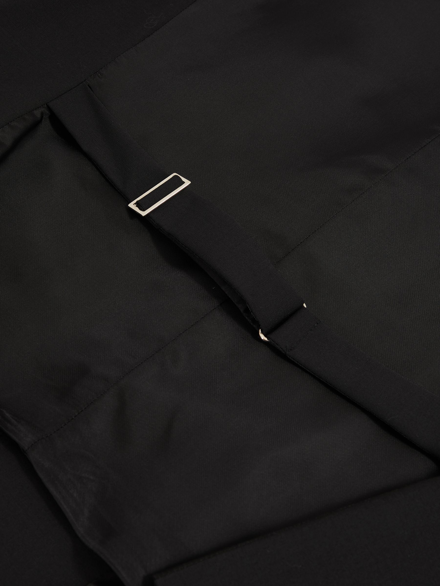 Wool-Blend Tailored-Fit Waistcoat in Black - image 5