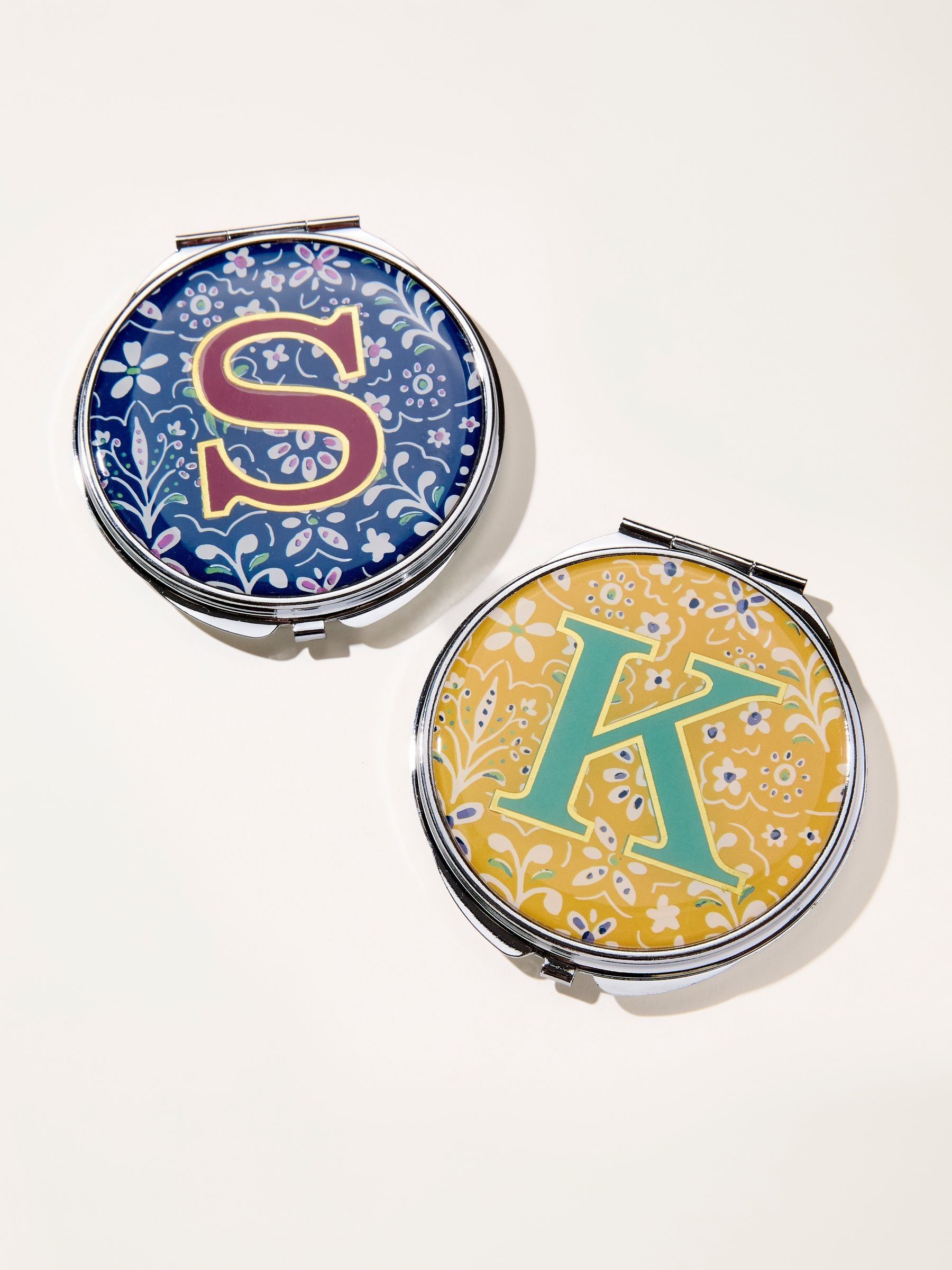 Multi Alphabet Compact Mirror - Image 3 of 3 Multi Alphabet Compact Mirror - Image 3 of 3