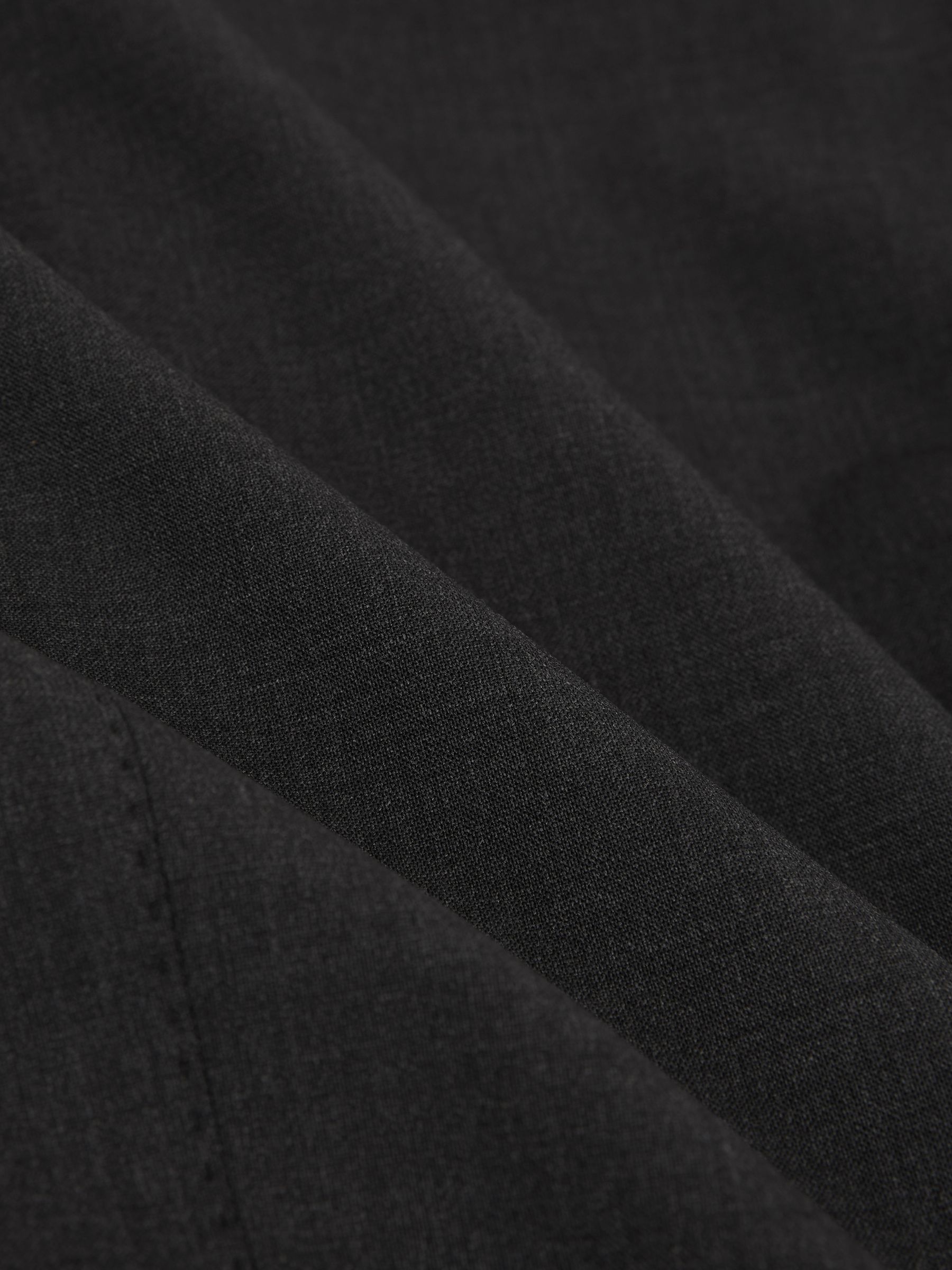 Tailored Fit Wool-Blend Single-Breasted Suit Blazer in Grey - image 3