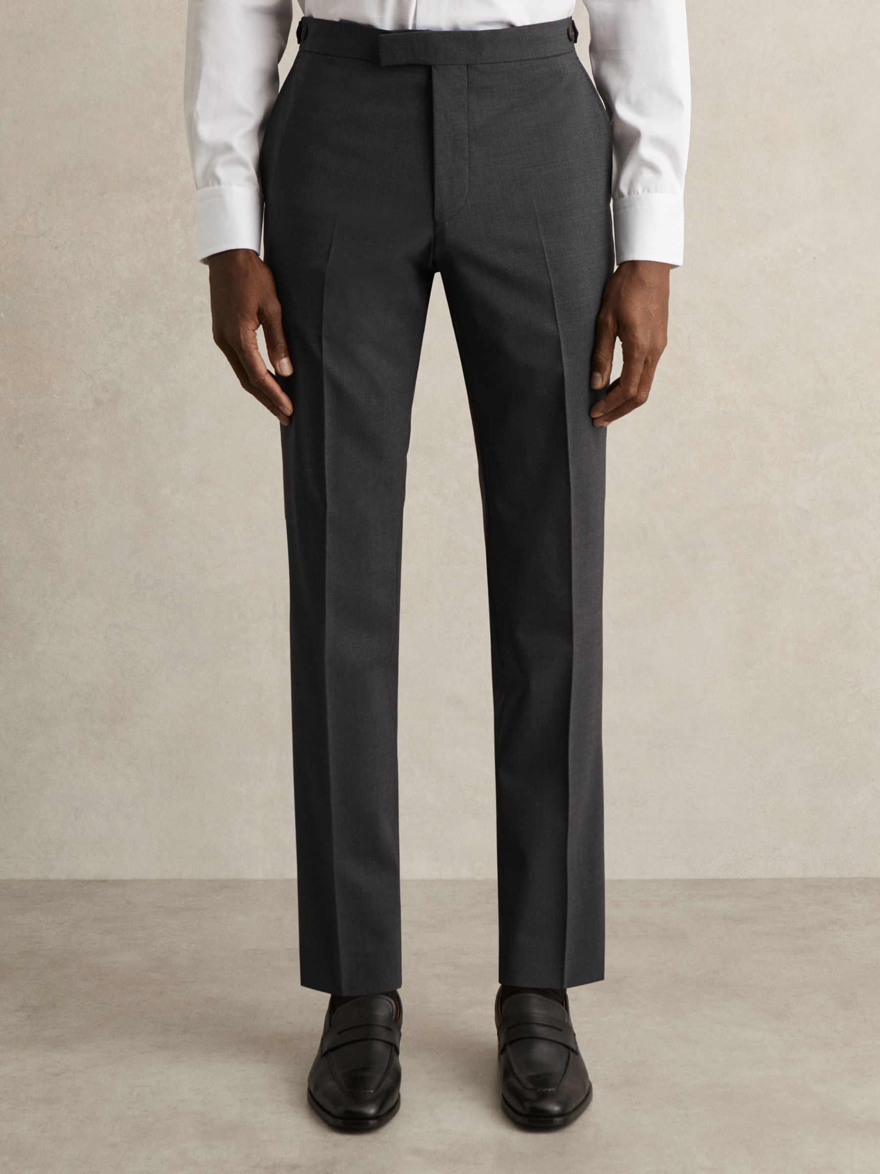 Slim-Fit Wool-Blend Suit Trousers in Grey - Image 3 of 6