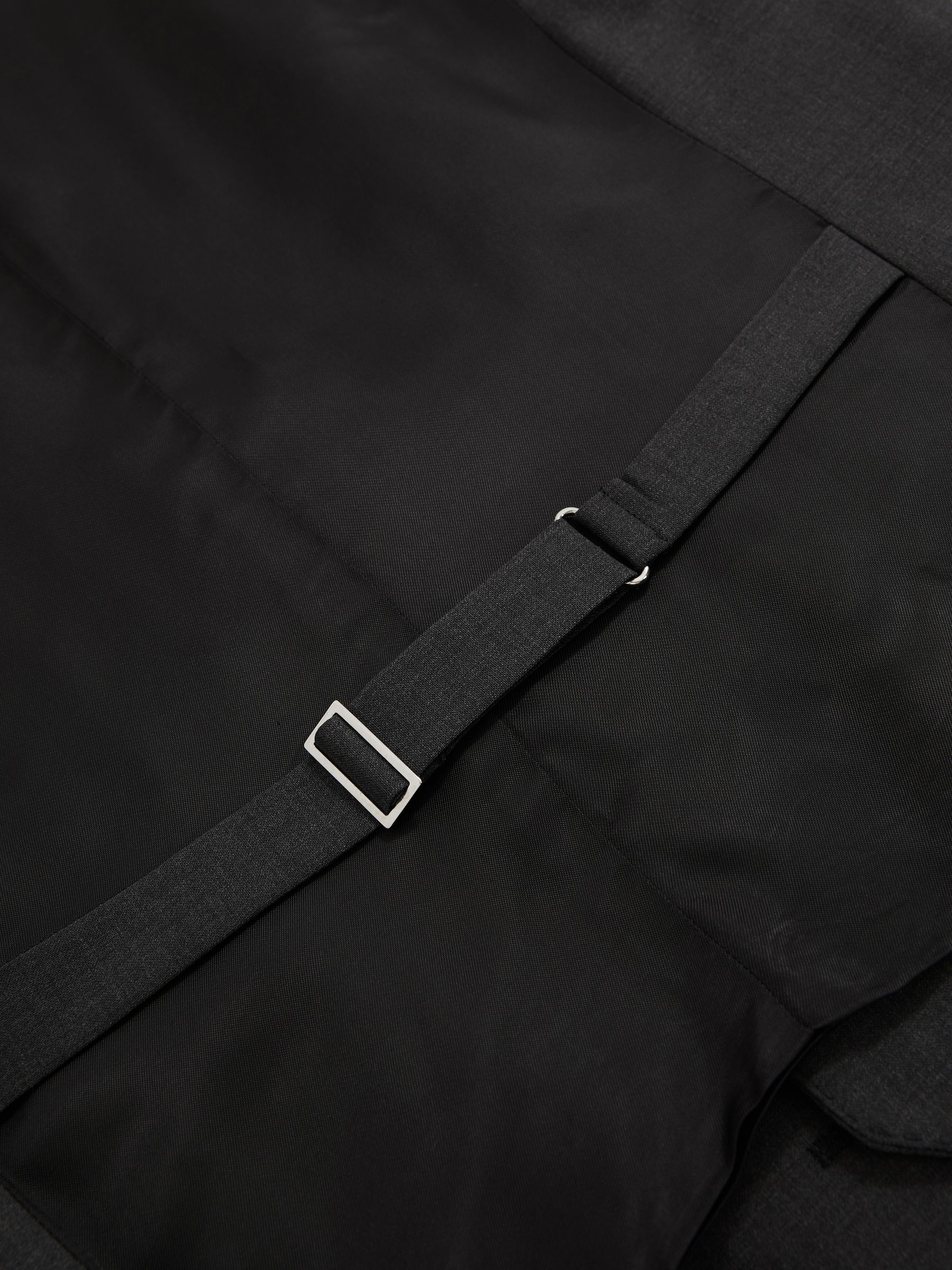 Wool-Blend Tailored-Fit Waistcoat in Grey - image 4
