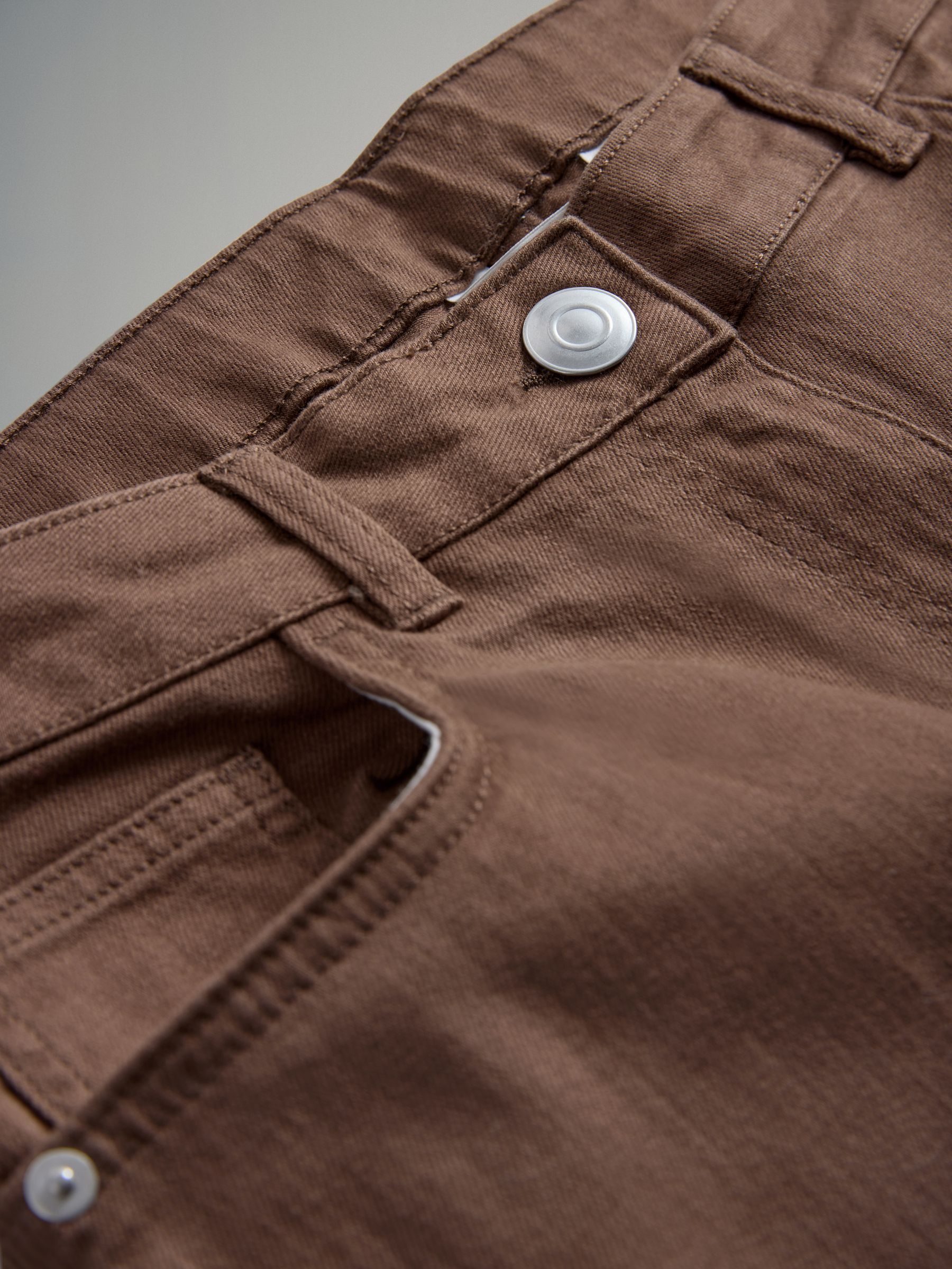 Blue/Mid Brown - 2 Pack Denim Skinny Jeans - Image 4 of 5