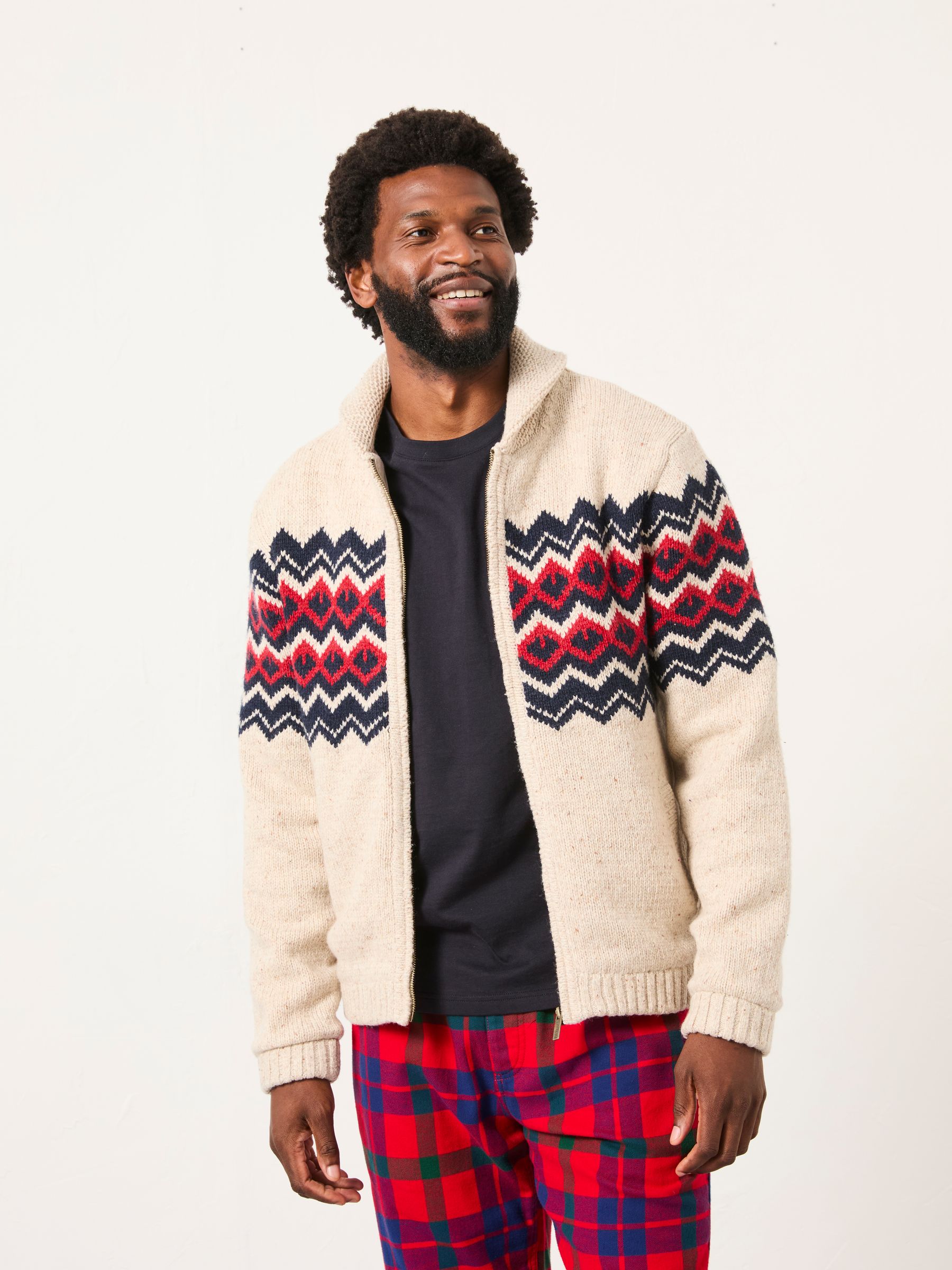 Natural Shelter Alpine Knitted Zip Through - Image 2 of 6