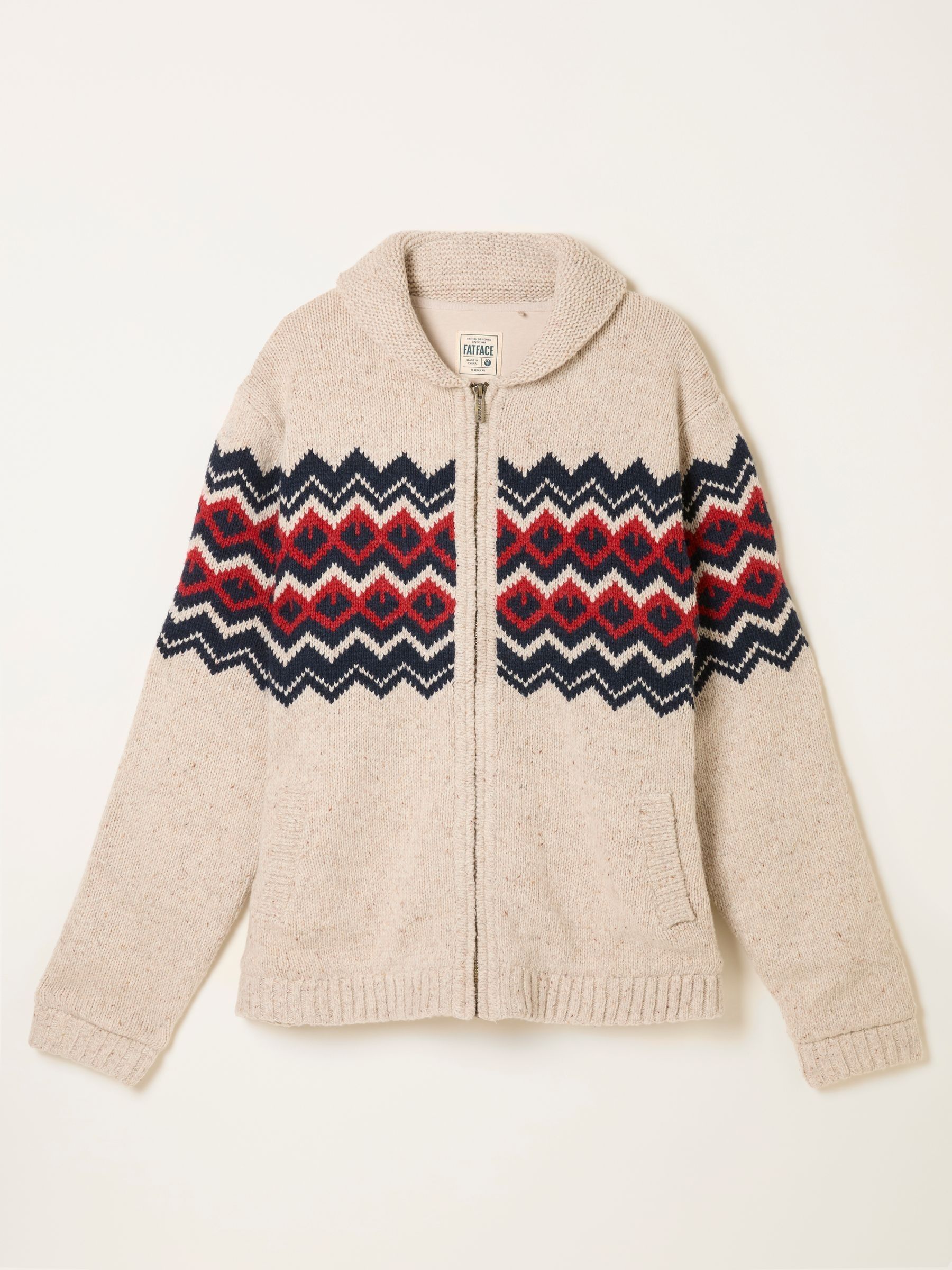 Natural Shelter Alpine Knitted Zip Through - Image 6 of 6