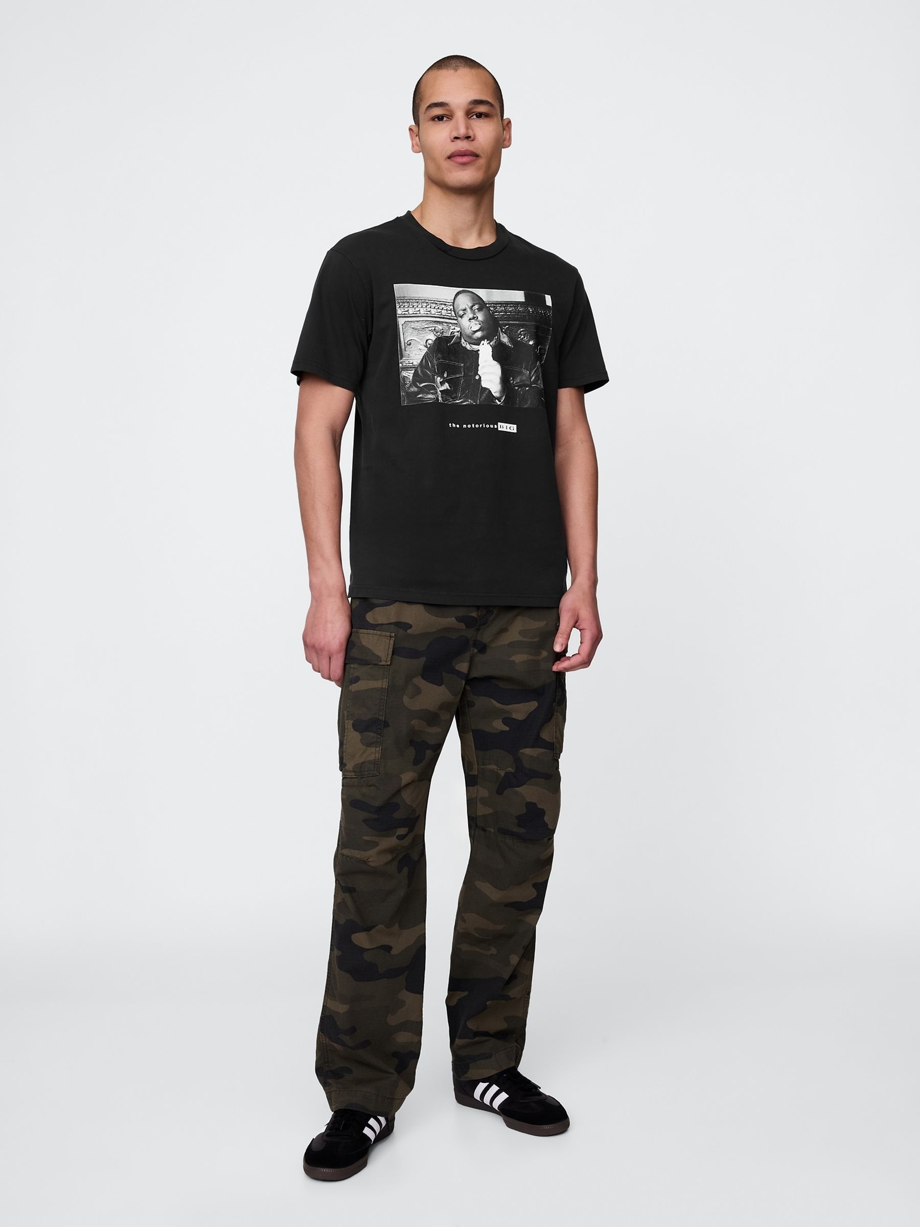 Black The Notorious B.I.G. Graphic Short Sleeve T-Shirt - Image 3 of 5