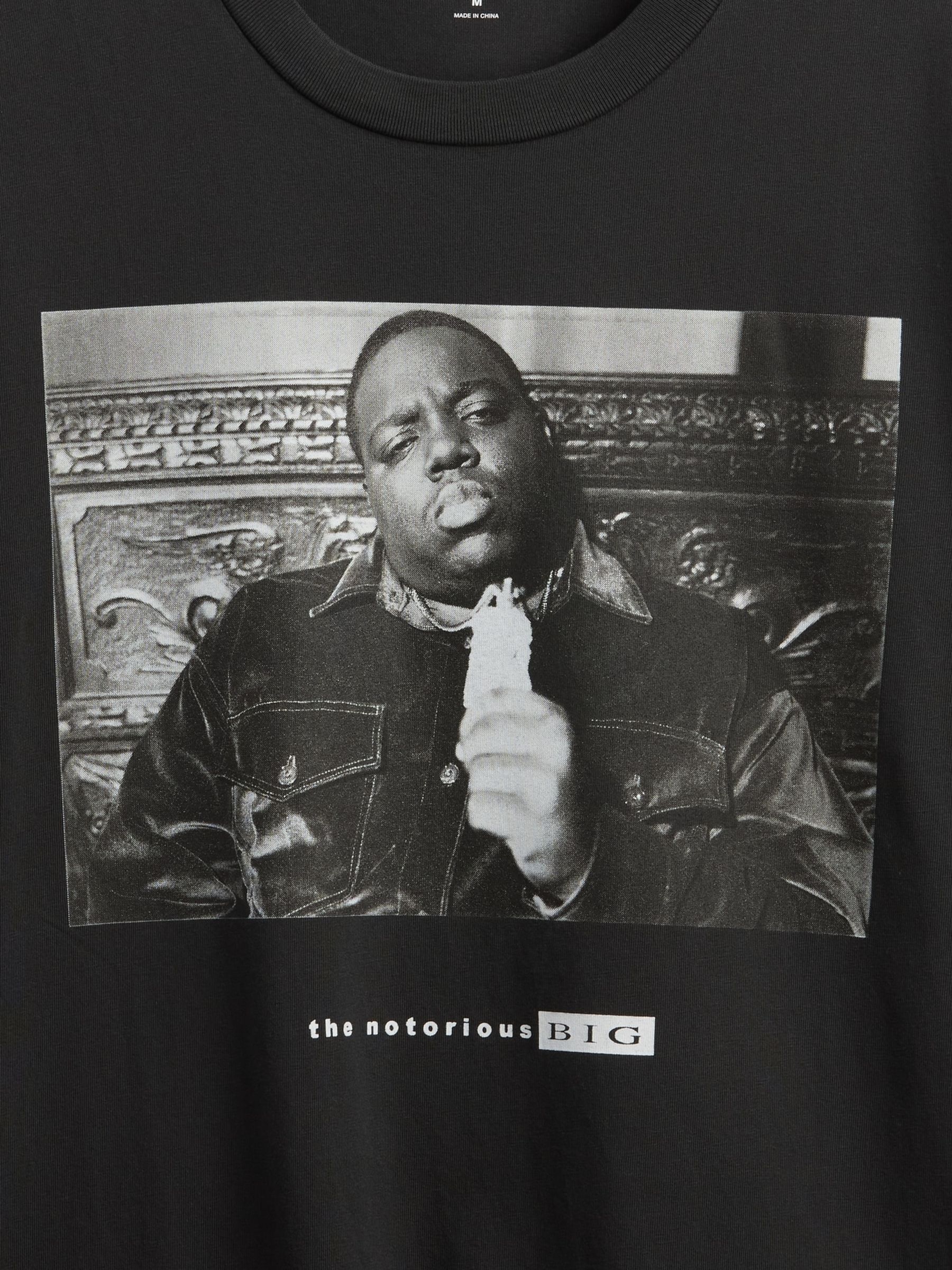Black The Notorious B.I.G. Graphic Short Sleeve T-Shirt - Image 5 of 5