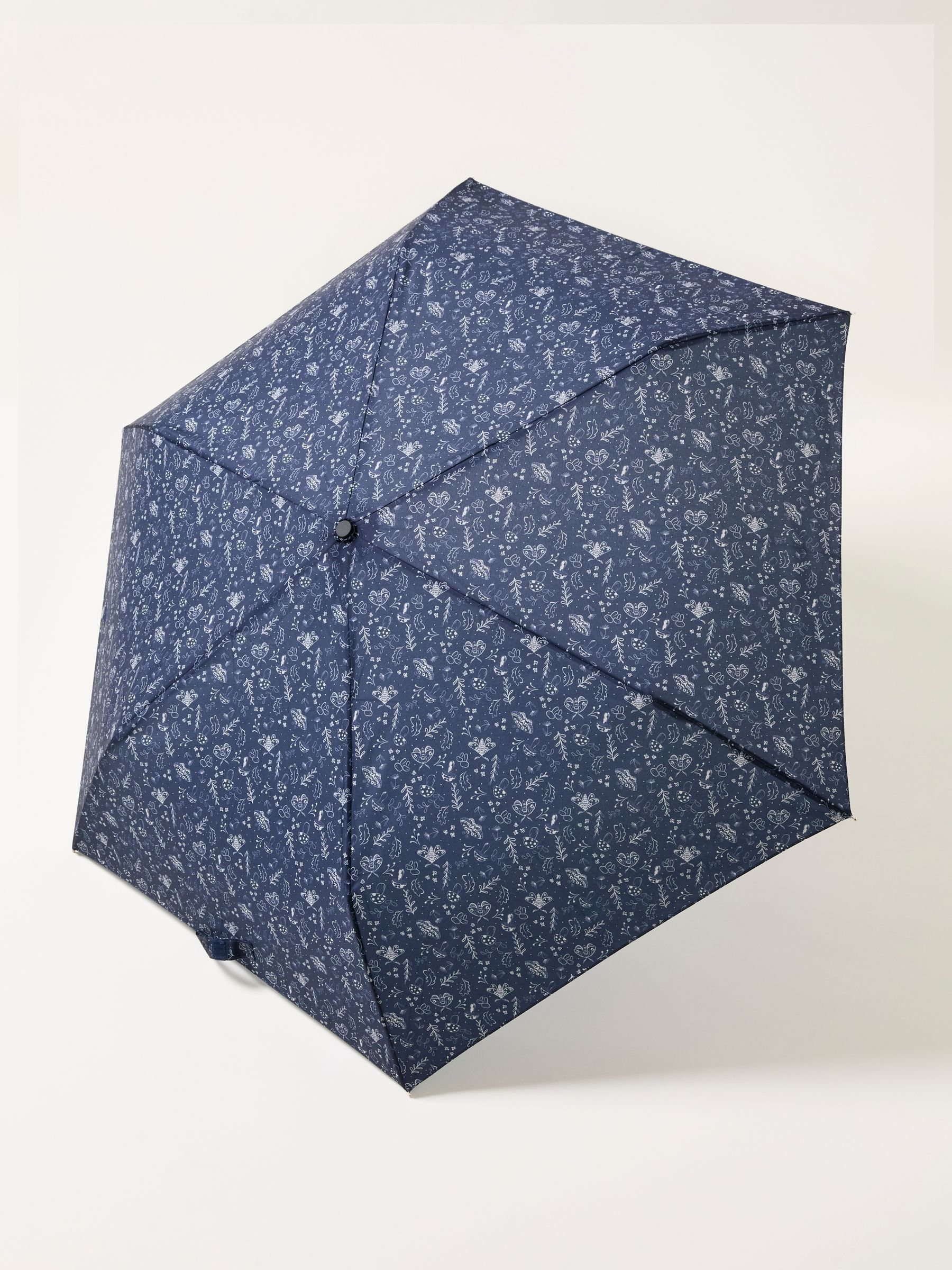 Navy Moth Print Umbrella - Image 2 of 3